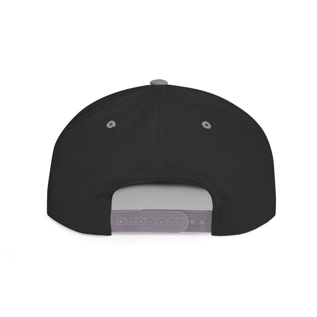 Flat Bill Snapback Hat — "Trade Raised" Logo Cap