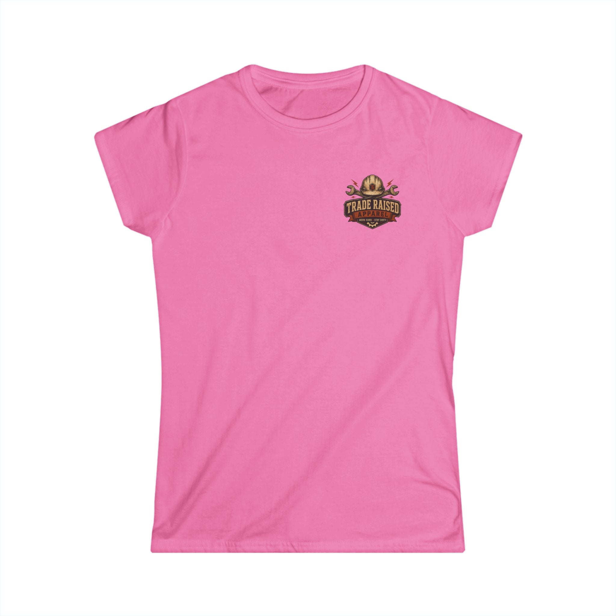 Faith + Family Cross Tee — "Hard Work No Shortcuts" Women's Christian T-Shirt