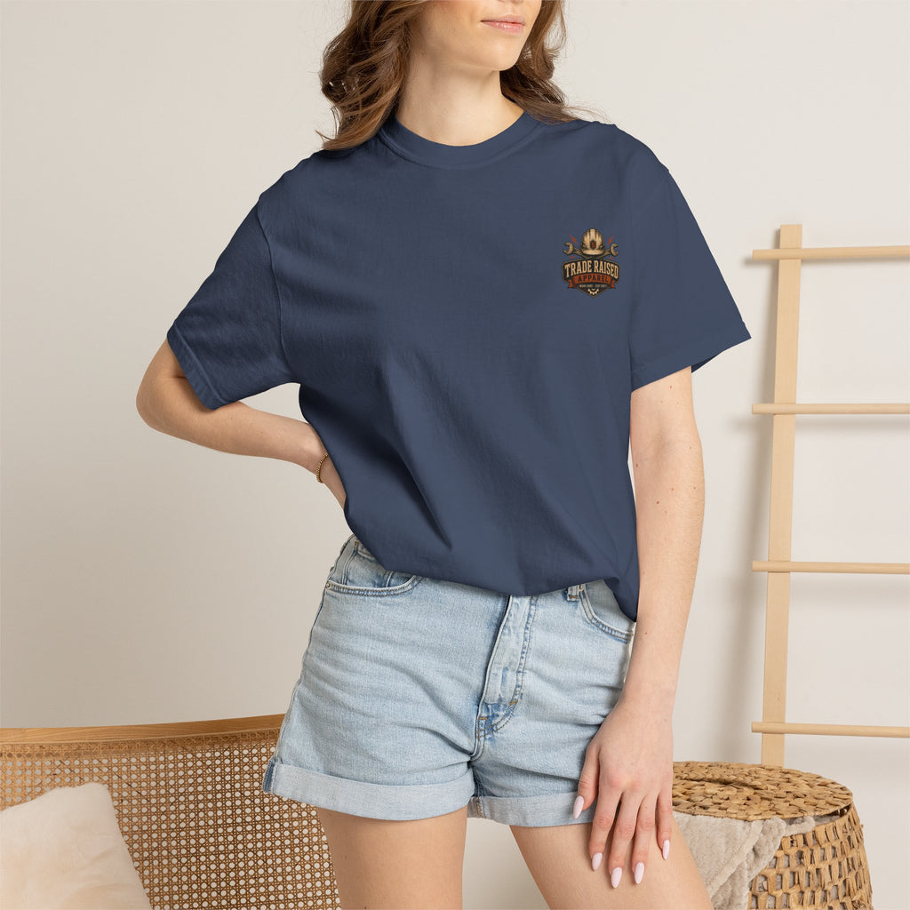 Off Grid Mountains T-Shirt — "Off Grid: My Favorite Coworkers Are Mountains" Adventure Tee