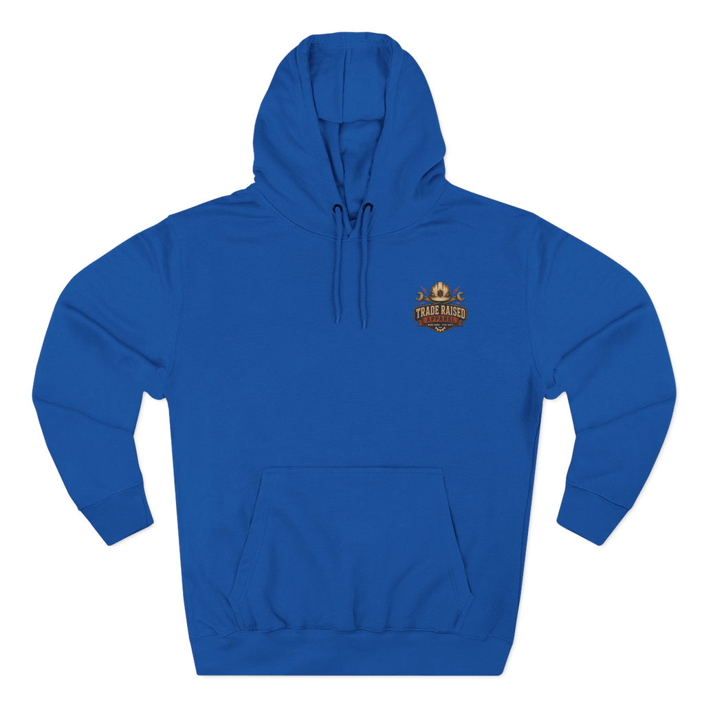 Blue Collar Dollar Skull Hoodie – "Livin' On That Blue Collar Dollar" Fleece Pullover