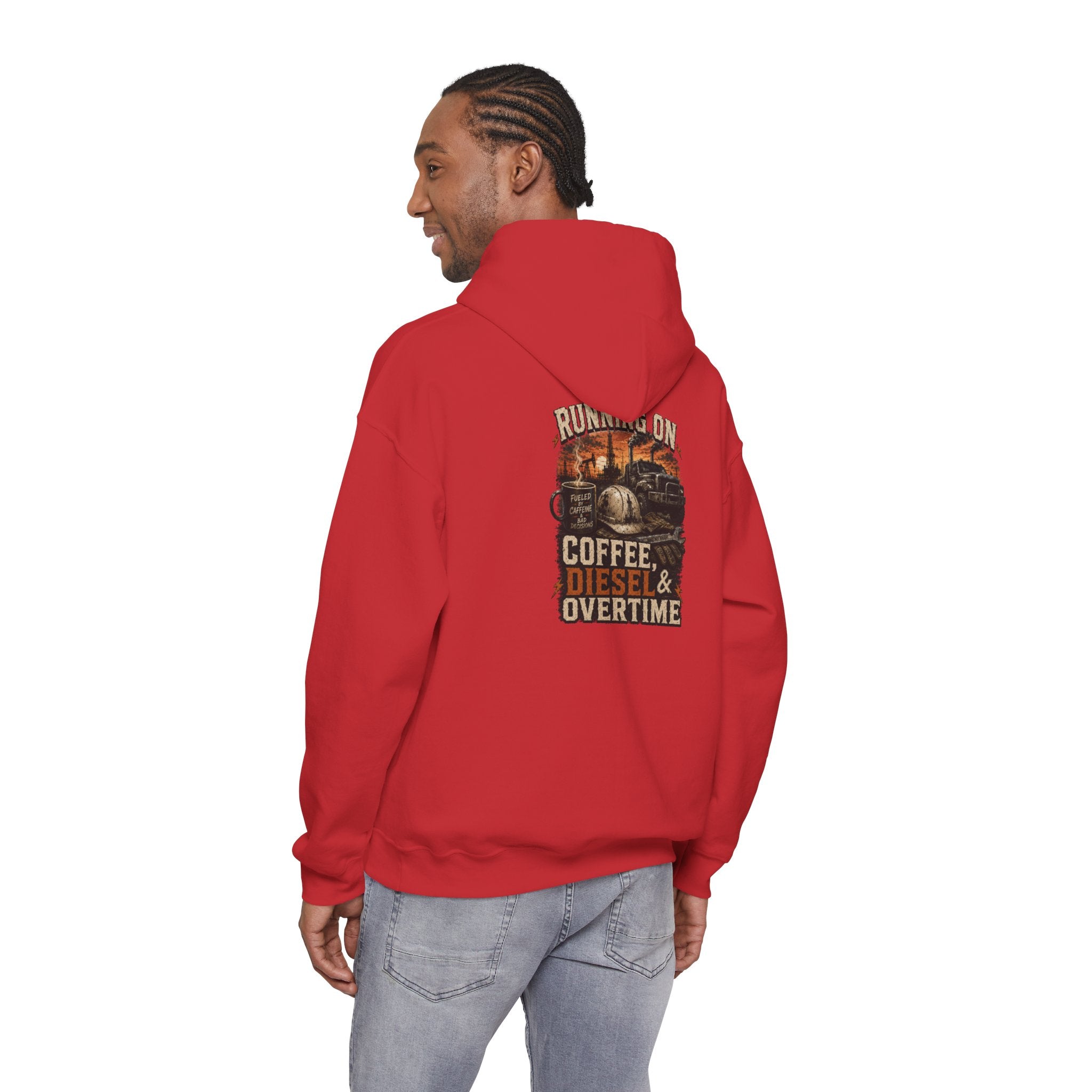 Coffee Diesel Overtime Hoodie