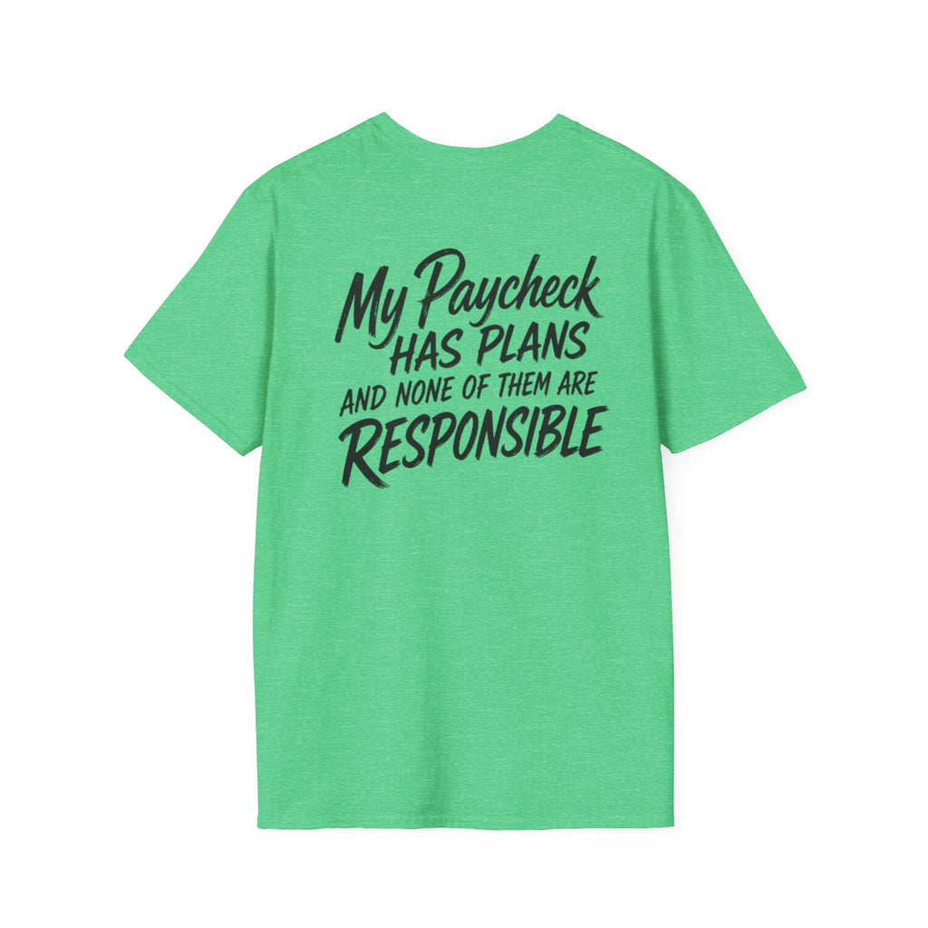T-Shirt — 'Trade Raised' Coffee Badge Graphic