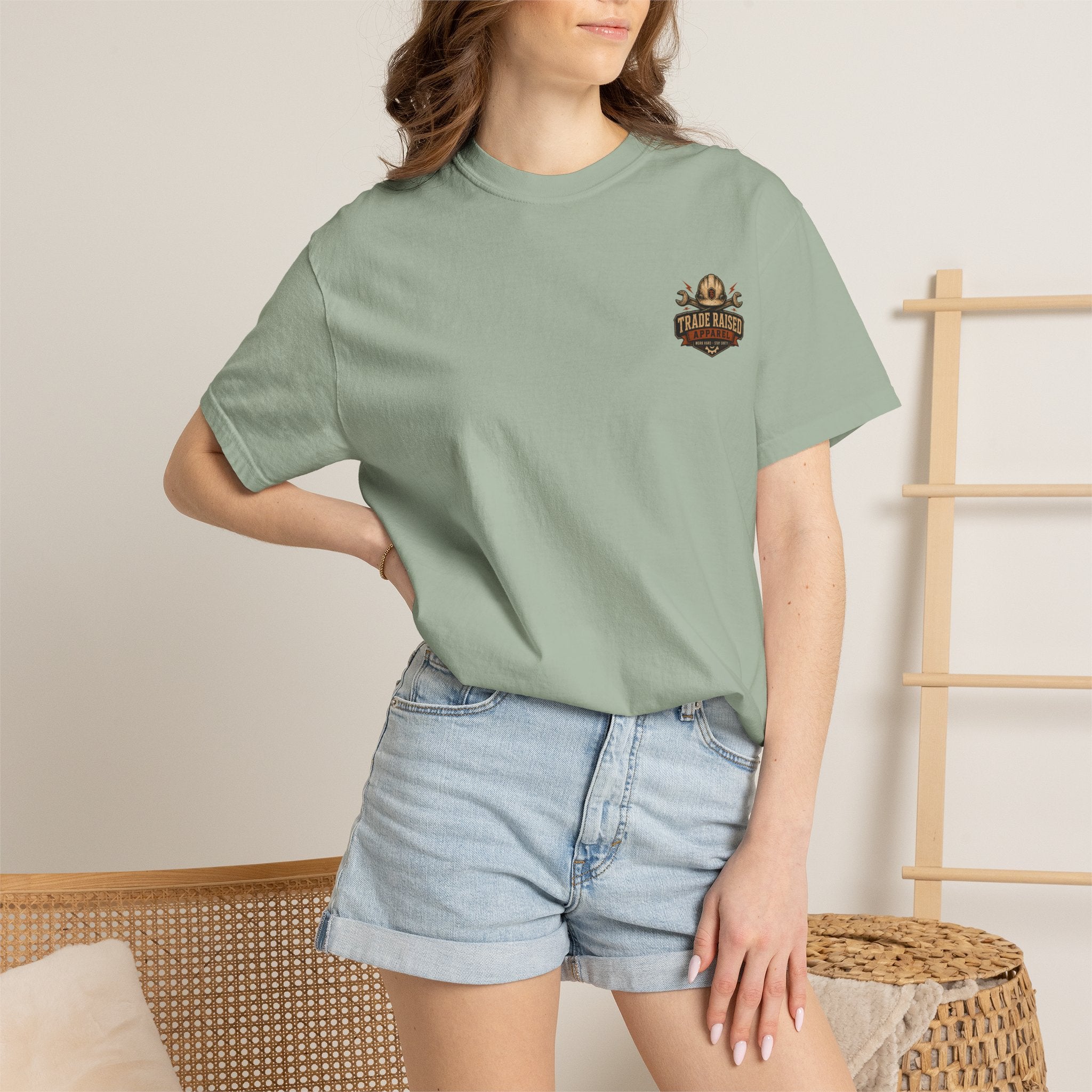Off Grid Mountains T-Shirt — "Off Grid: My Favorite Coworkers Are Mountains" Adventure Tee