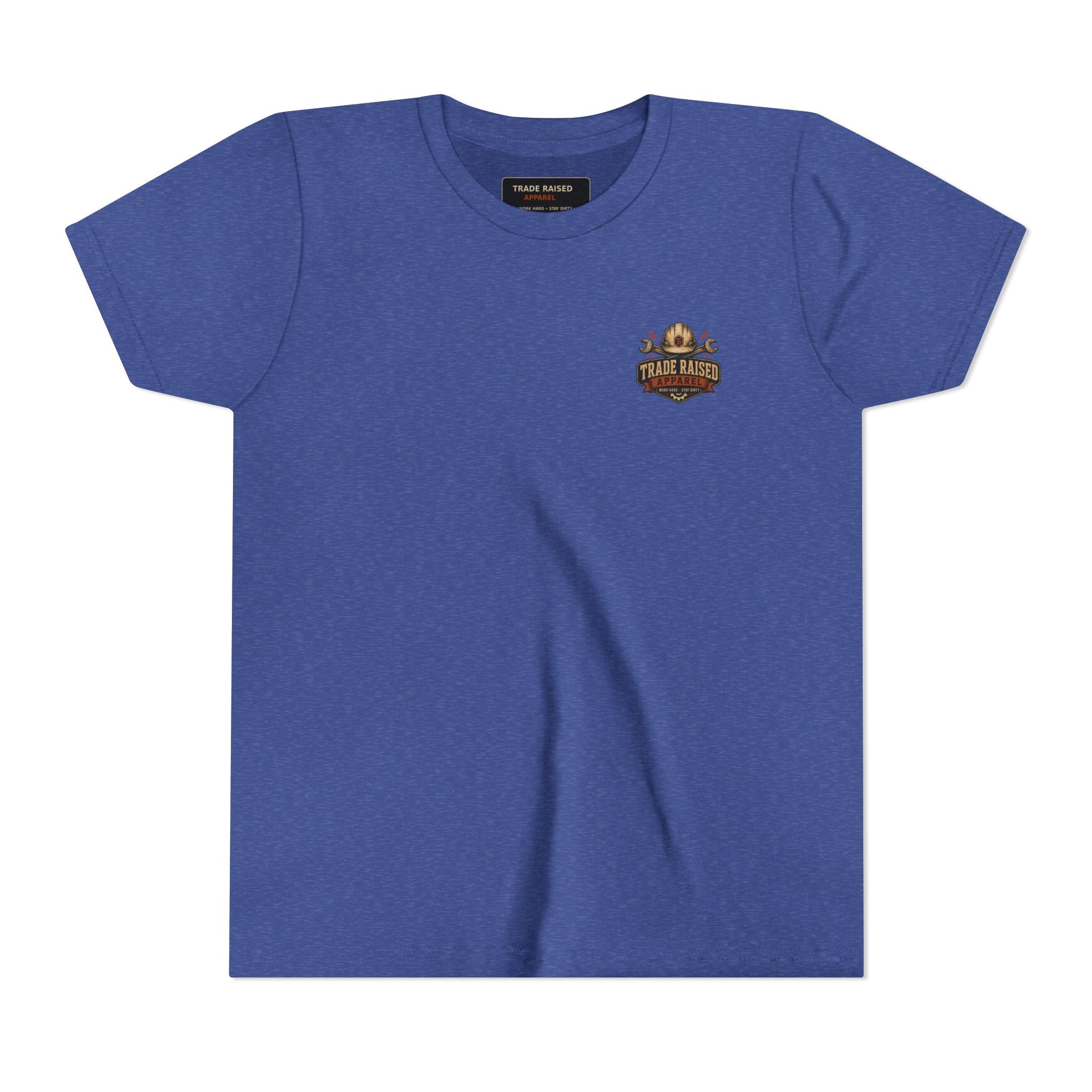Youth Tee — "Feral & Free" Patriotic Possum Kids' Short Sleeve T-Shirt