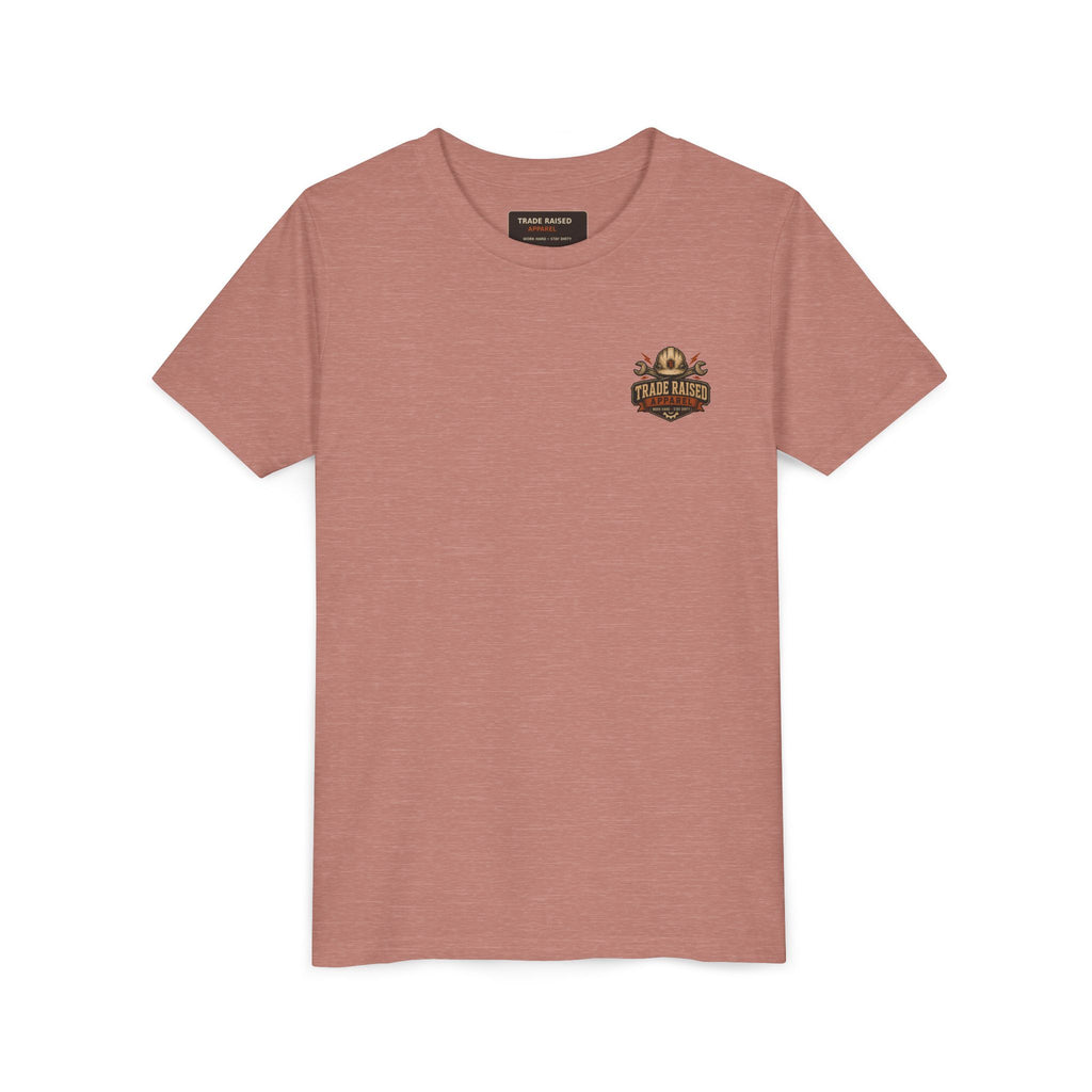 Youth Tee — "Feral & Free" Patriotic Possum Kids' Short Sleeve T-Shirt