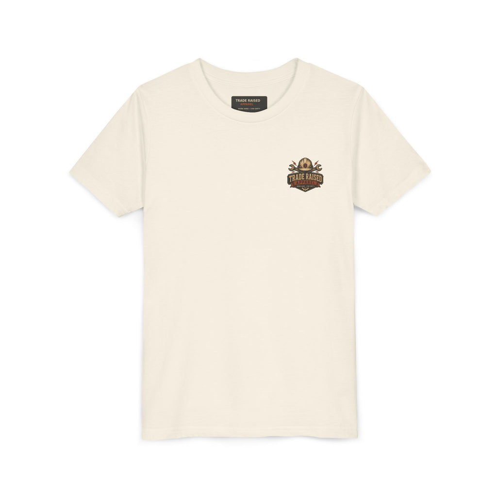 Youth Tee — "Feral & Free" Patriotic Possum Kids' Short Sleeve T-Shirt