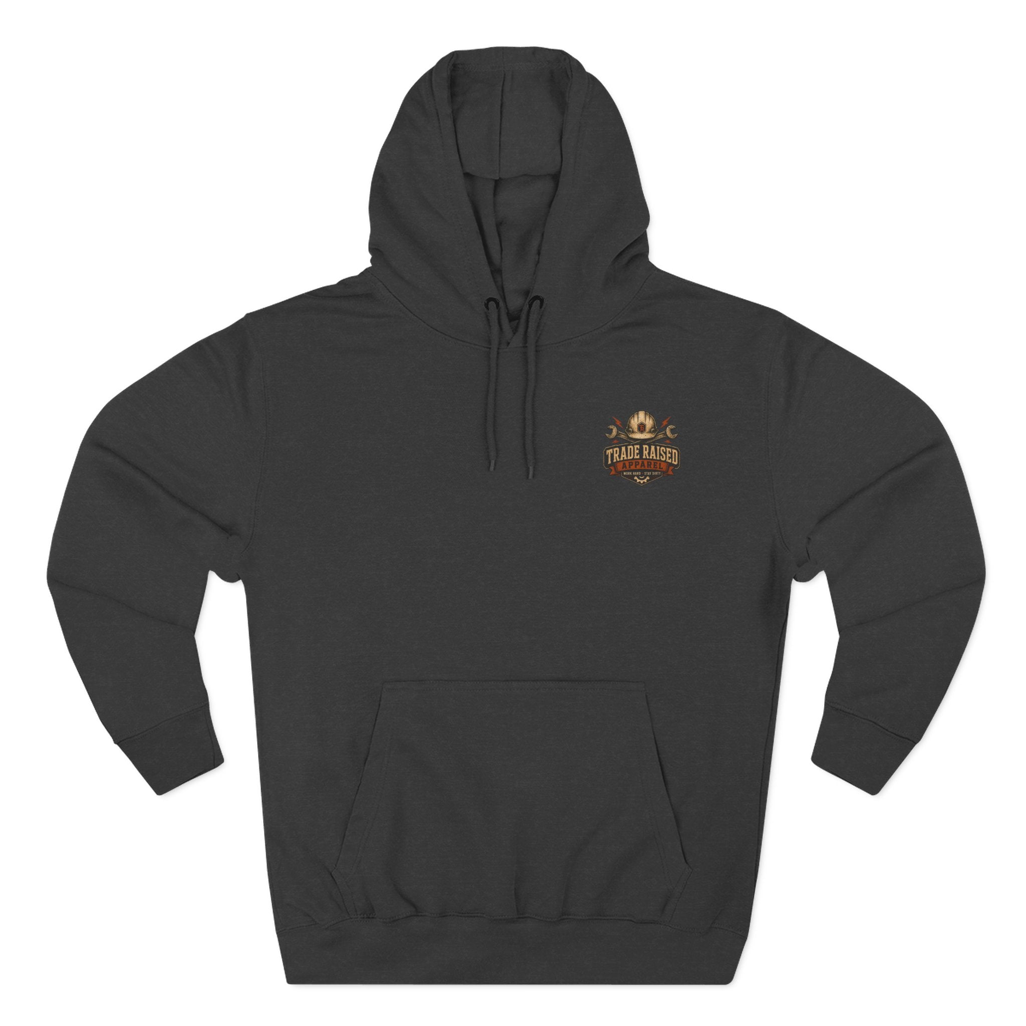 Blue Collar Dollar Skull Hoodie – "Livin' On That Blue Collar Dollar" Fleece Pullover