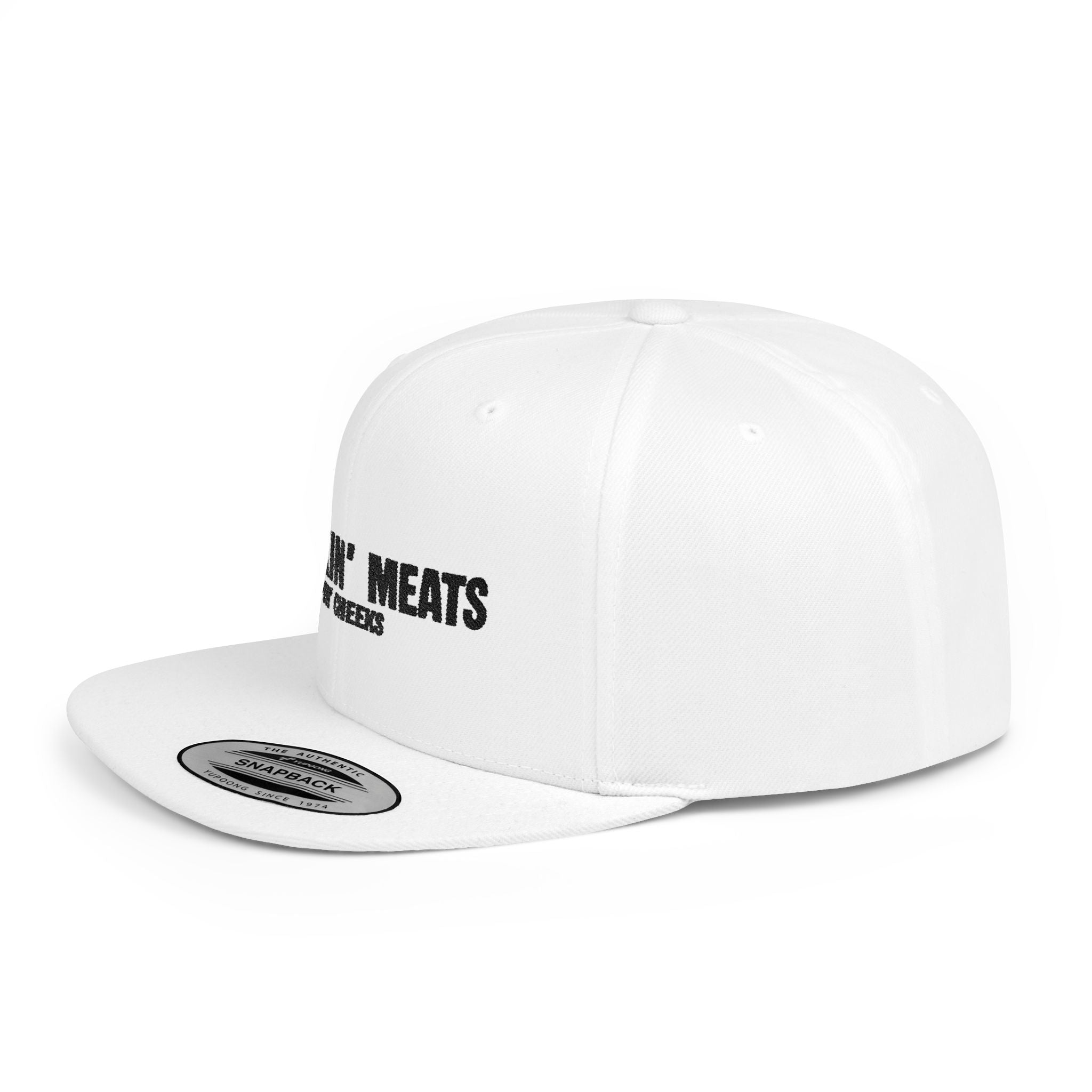 Snapback Hat — "Smokin' Meats and Clappin' Cheeks" BBQ Grill Cap