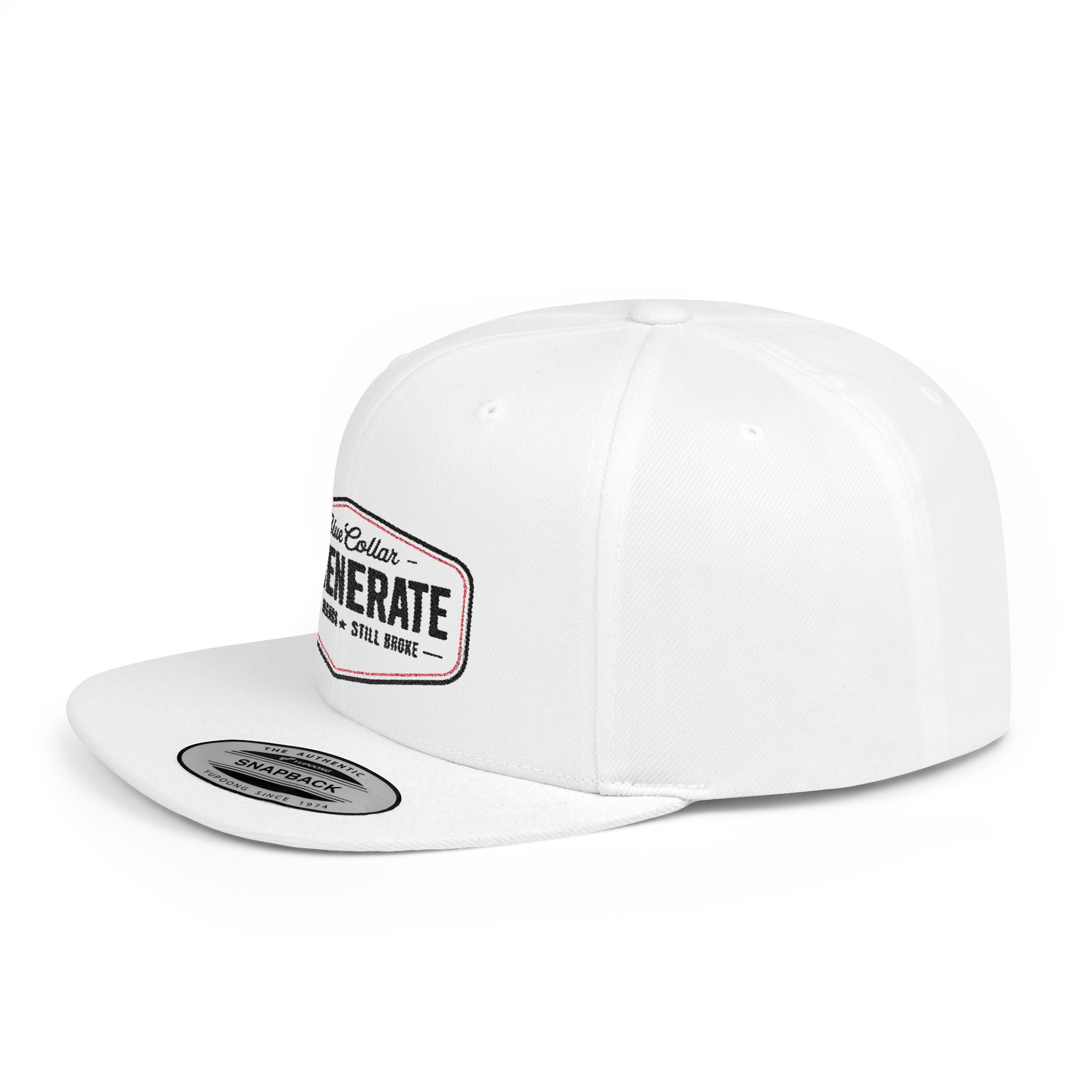 Snapback Hat — "Degenerate" Embroidered
