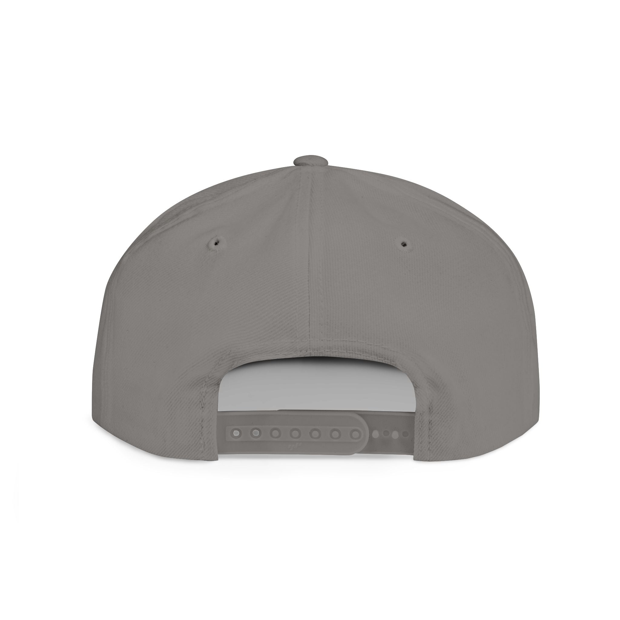 Flat Bill Snapback Hat — "Trade Raised" Logo Cap