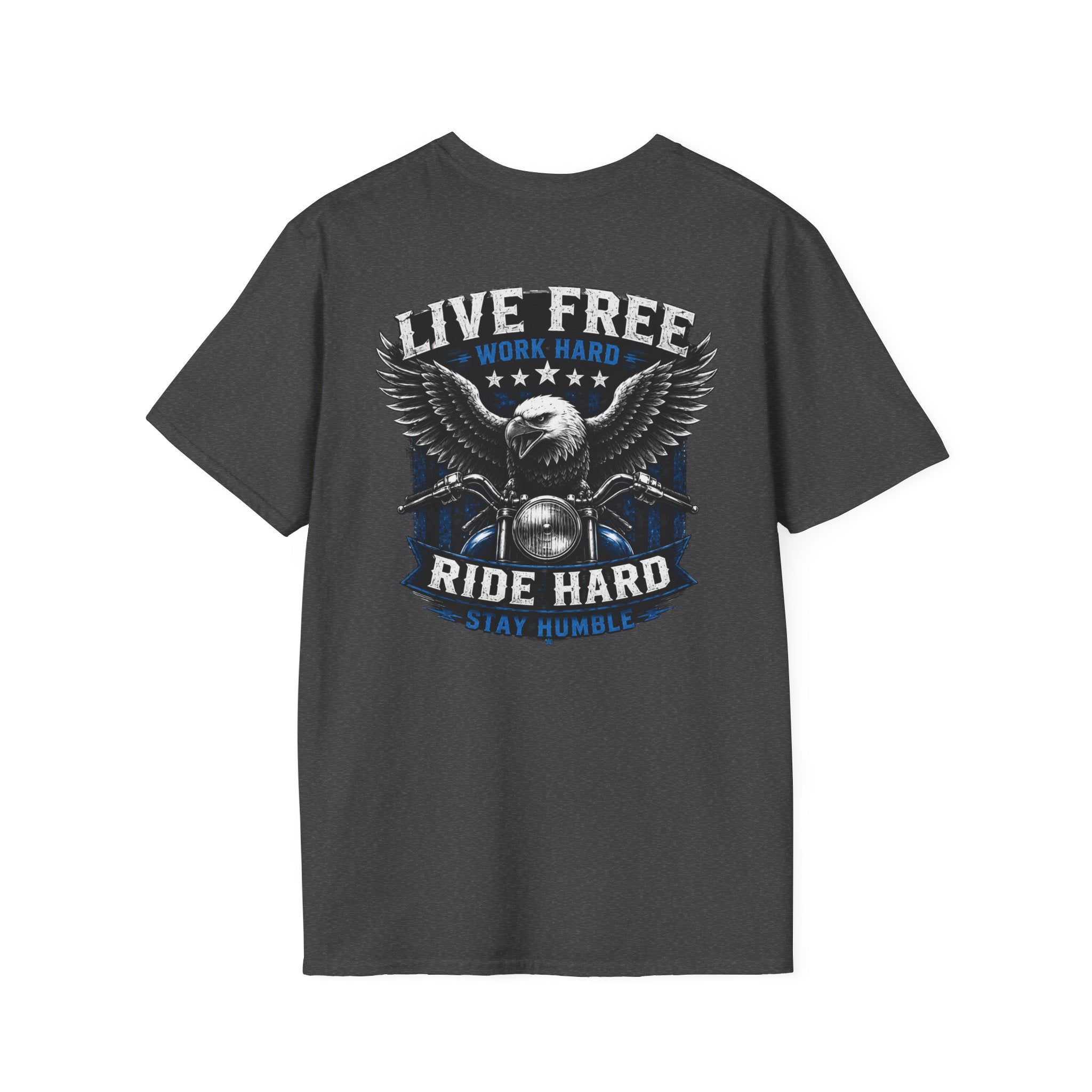 Trade Raised Ride T-Shirt — Vintage Hunting Camp Logo Tee