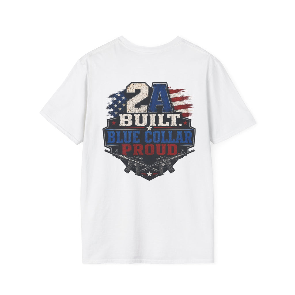 T-Shirt — "Trade Raised" 2A Built