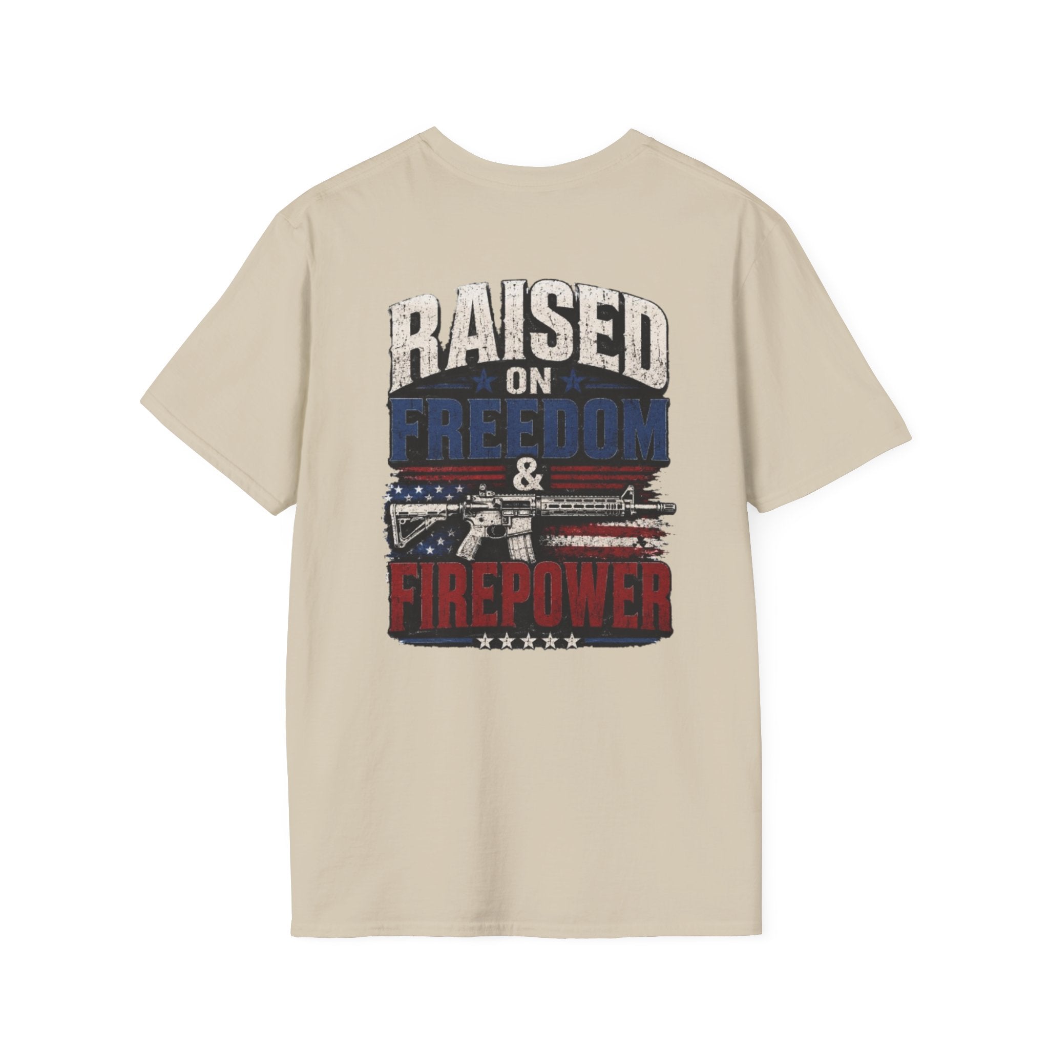T-Shirt Raised on freedom