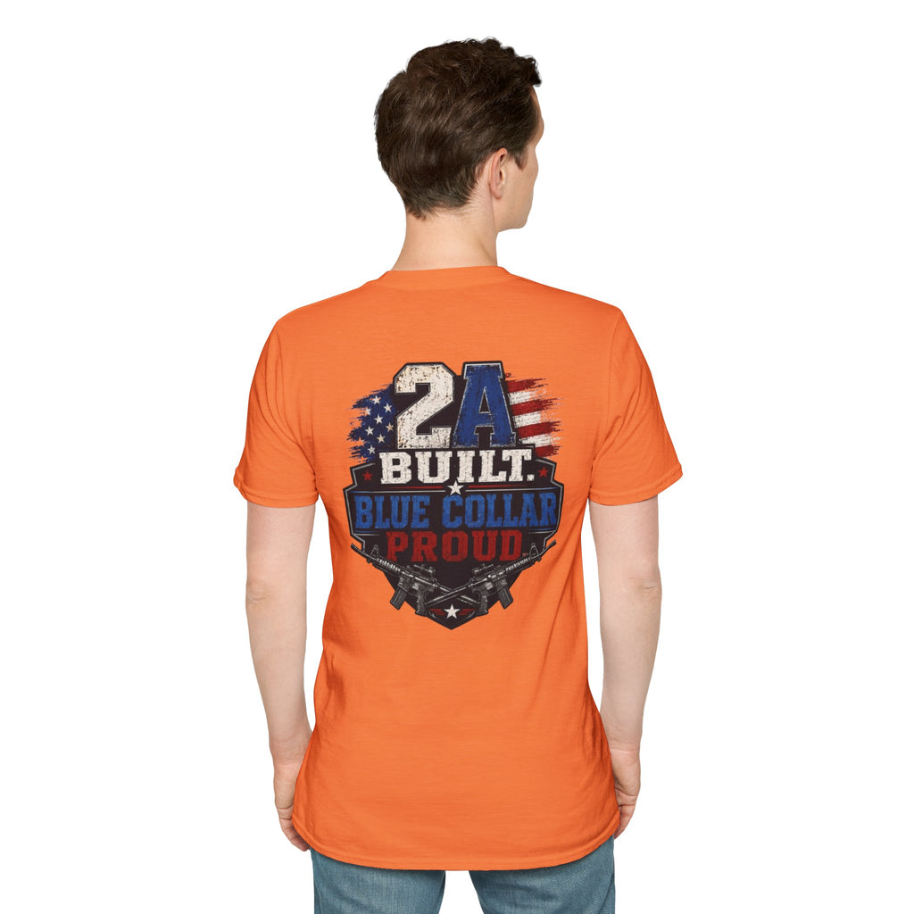 T-Shirt — "Trade Raised" 2A Built