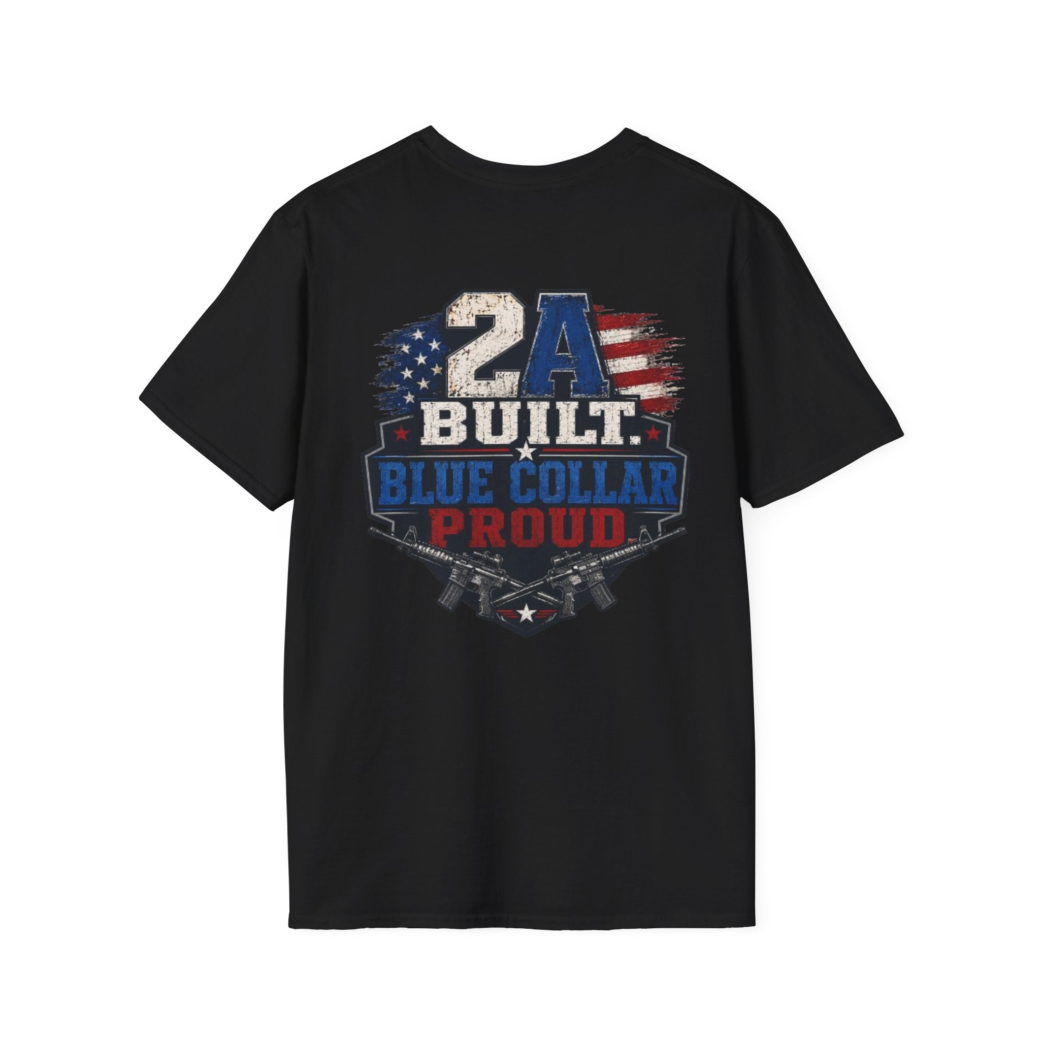 T-Shirt — "Trade Raised" 2A Built