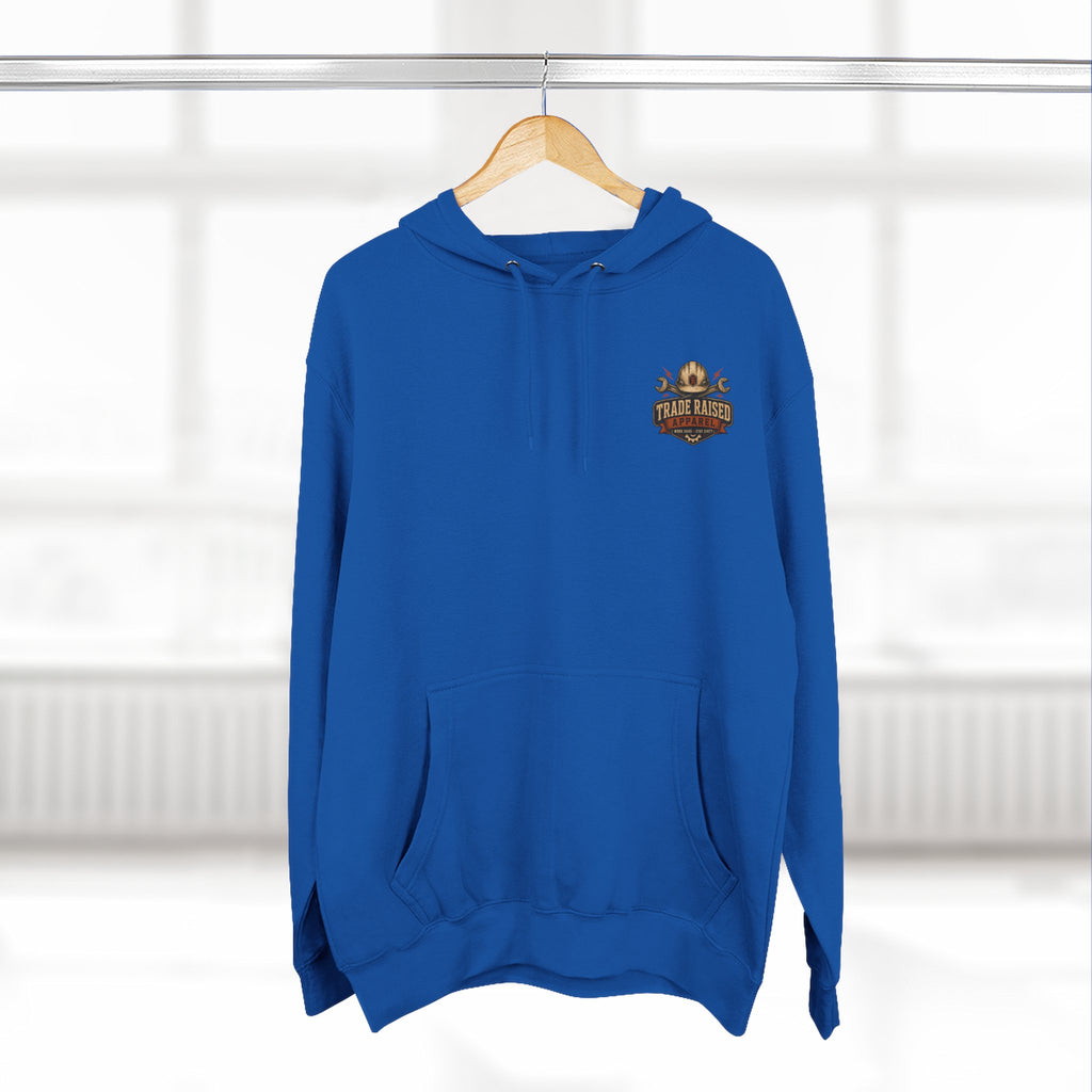 Blue Collar Dollar Skull Hoodie – "Livin' On That Blue Collar Dollar" Fleece Pullover