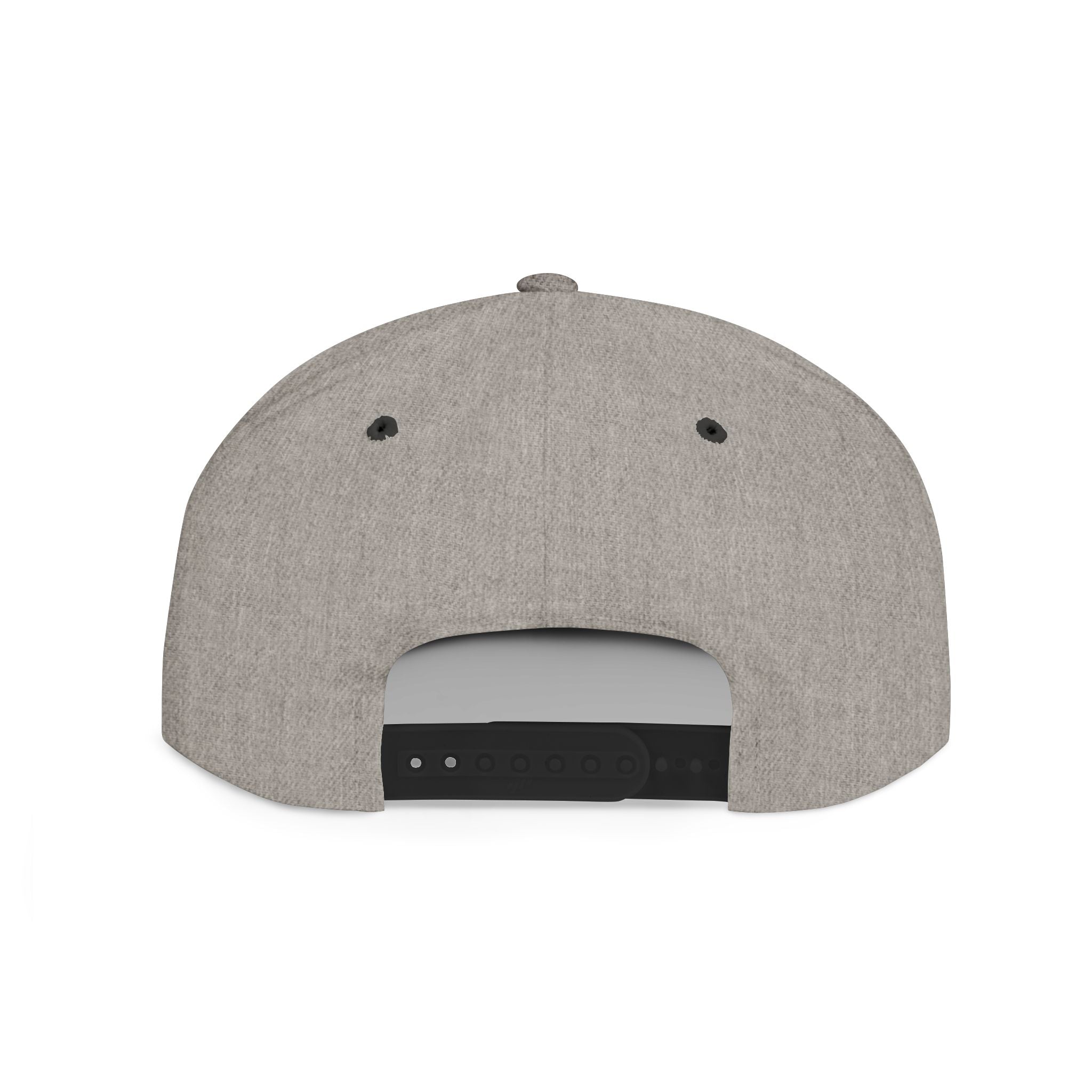 Flat Bill Snapback Hat — "Trade Raised" Logo Cap