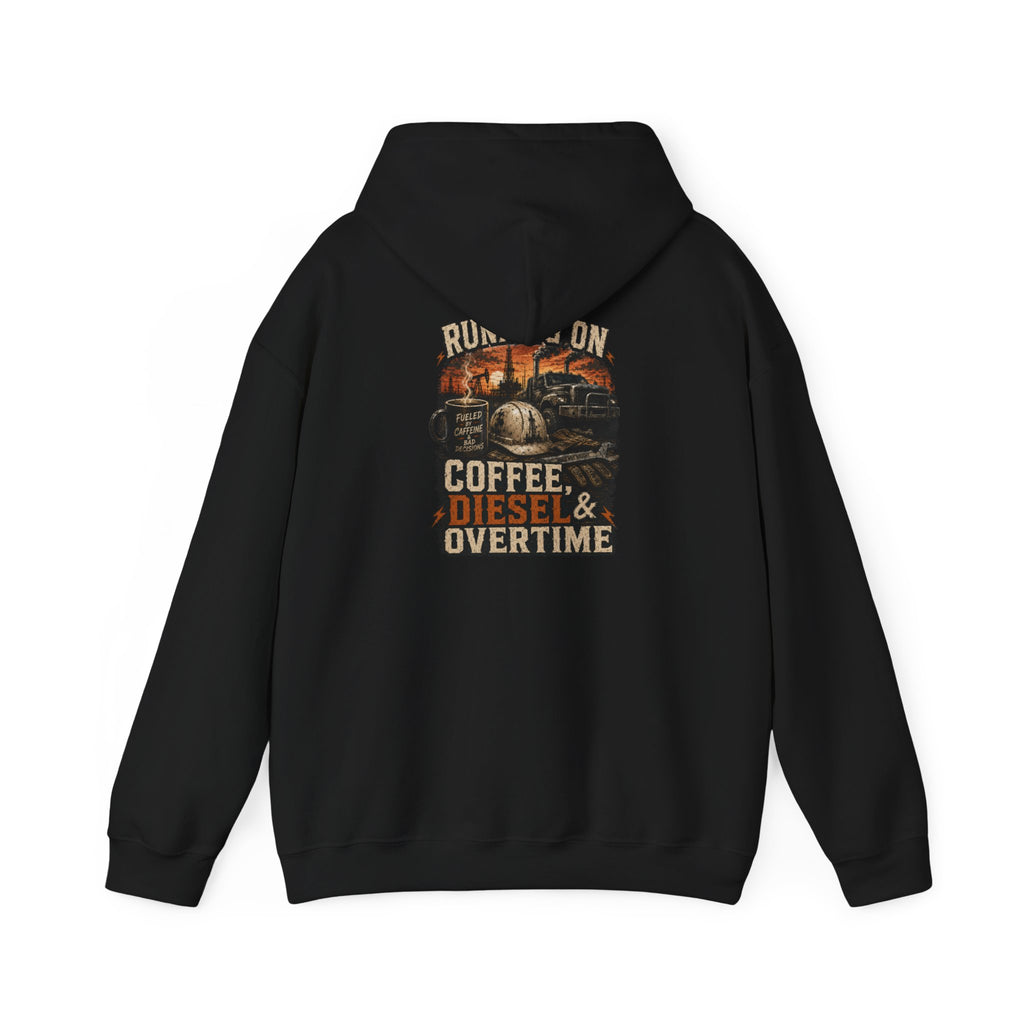 Coffee Diesel Overtime Hoodie