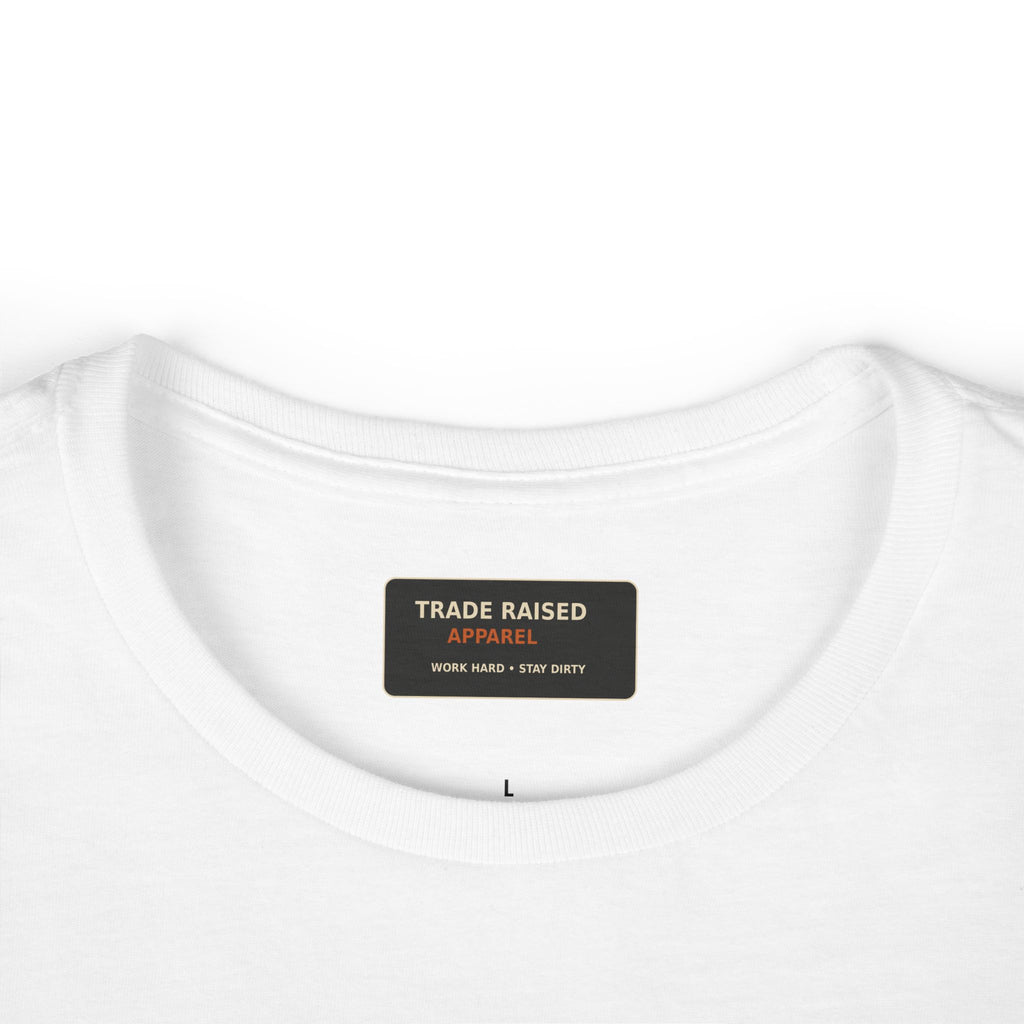 Blue Collar Mom Tee — Rustic Western Women's T‑Shirt ("Blue Collar Mom" Back Design)