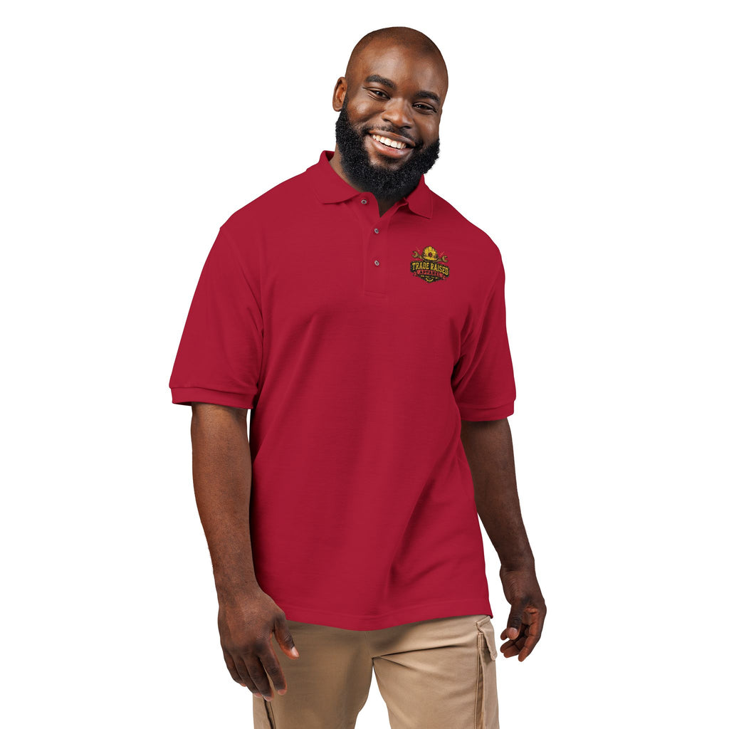 Embroidered Trade Raided Polo Shirt