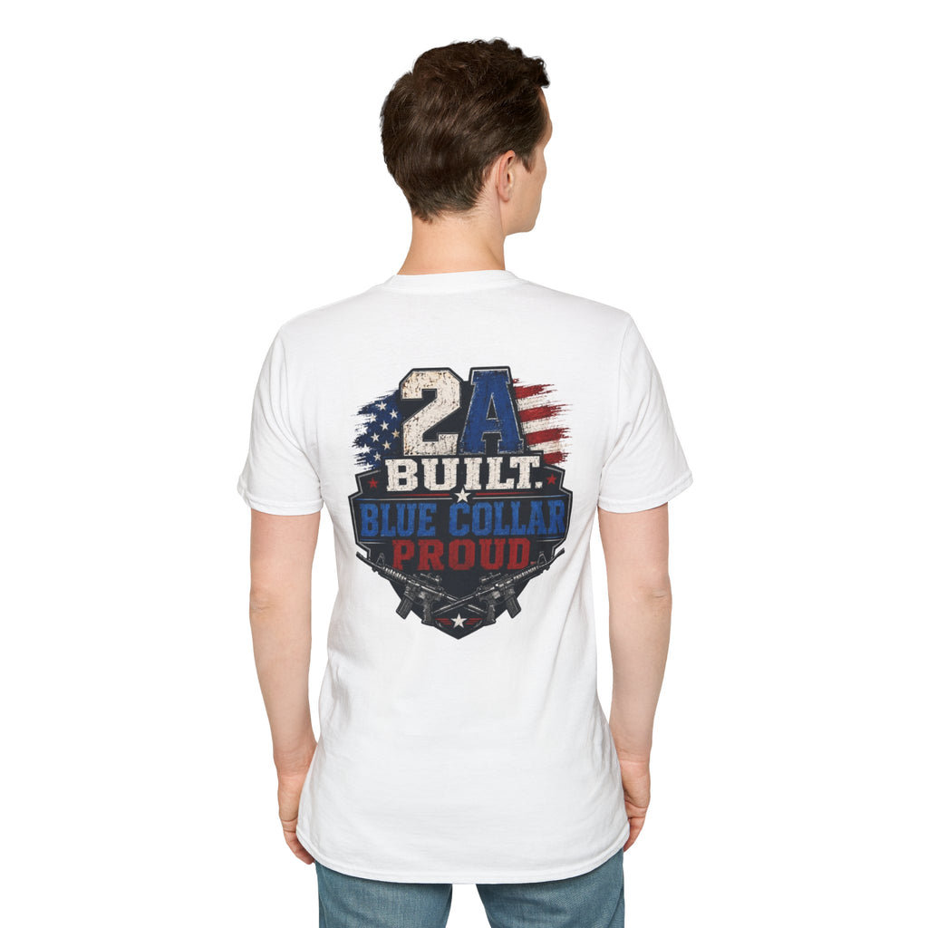 T-Shirt — "Trade Raised" 2A Built