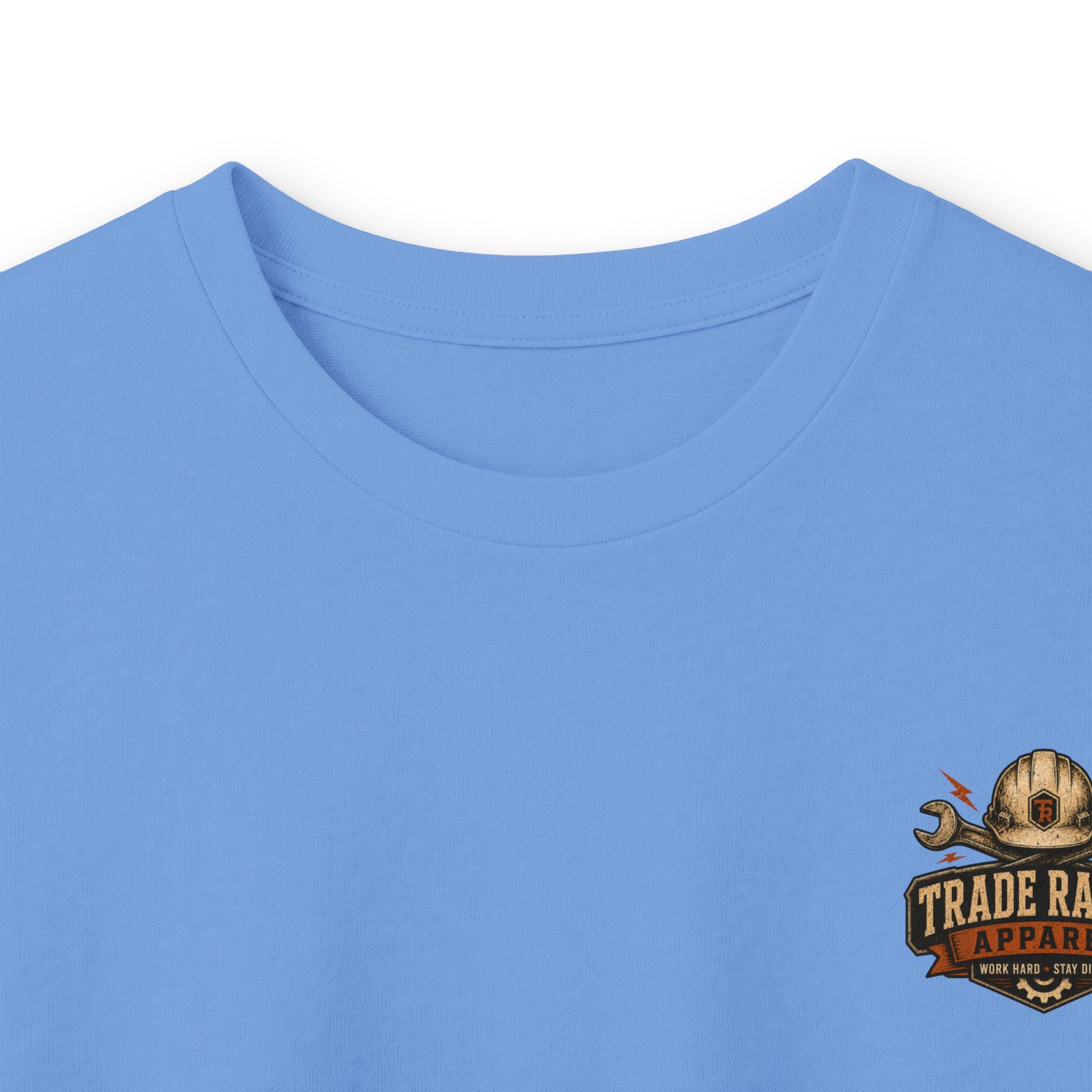Degenerate Blue Collar Long Sleeve Tee — 'Blue Collar Degenerate' Workwear Shirt