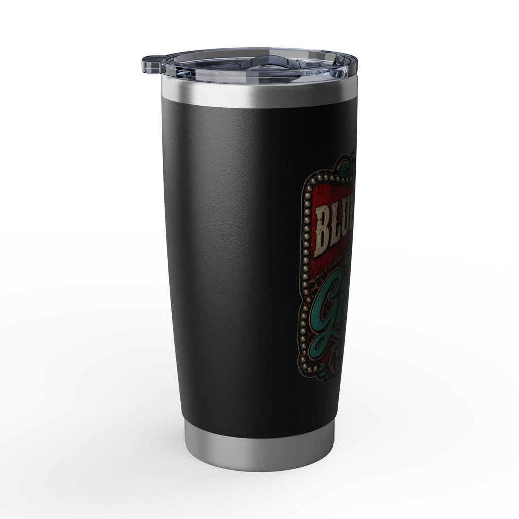 20oz Tumbler — "Blue Collar Girlfriend" Stainless Travel Cup