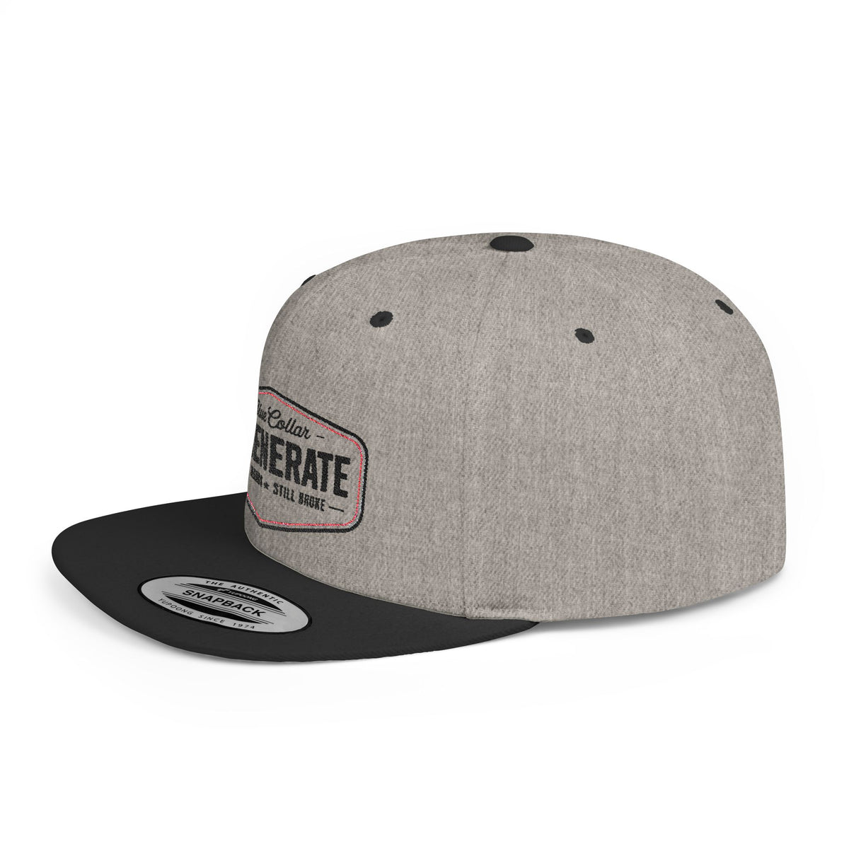 Snapback Hat — "Degenerate" Embroidered
