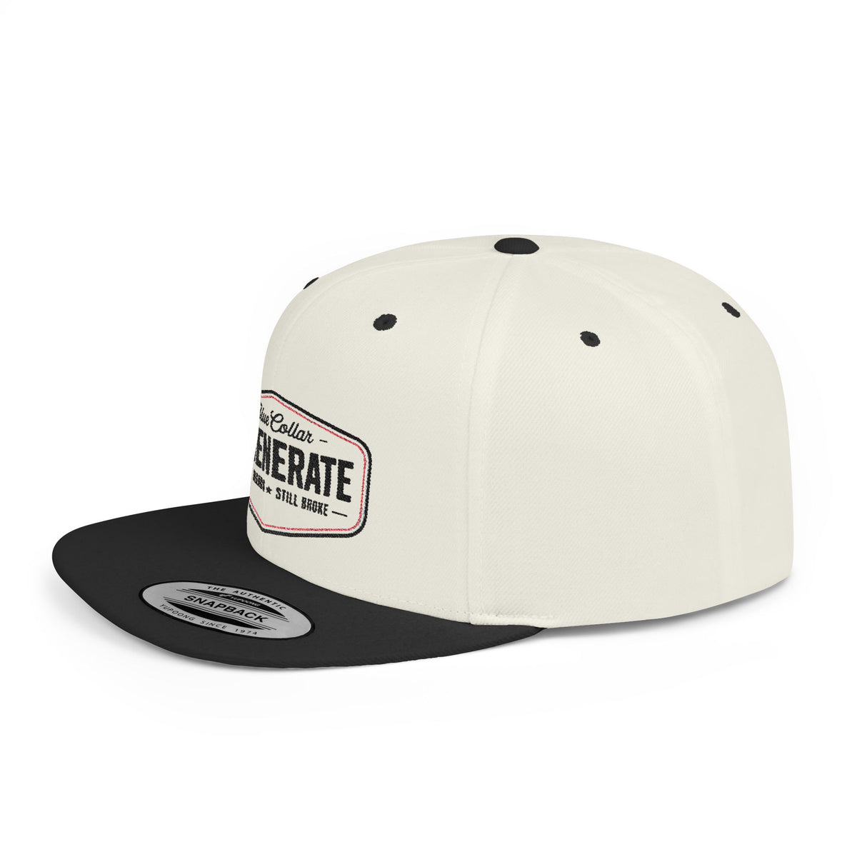 Snapback Hat — "Degenerate" Embroidered
