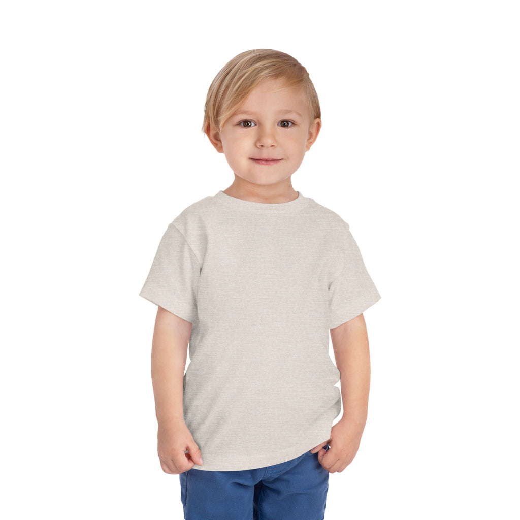 Toddler Tee — "Feral & Free" Raccoon 4th of July Patriotic Shirt