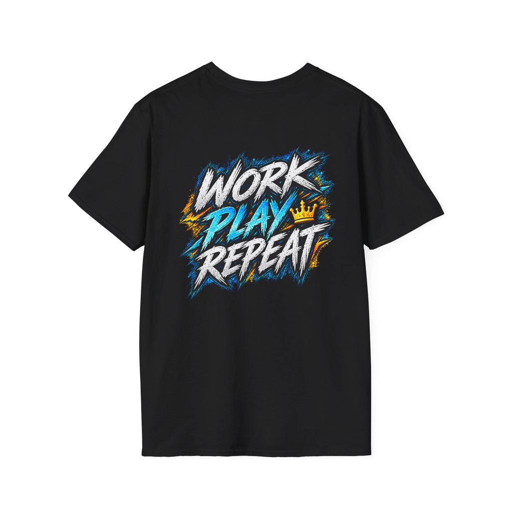 Work Play Repeat T-Shirt —  Graphic Tee