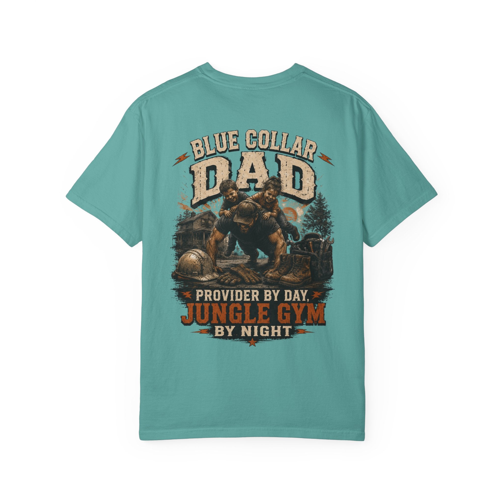Blue Collar Dad T-shirt