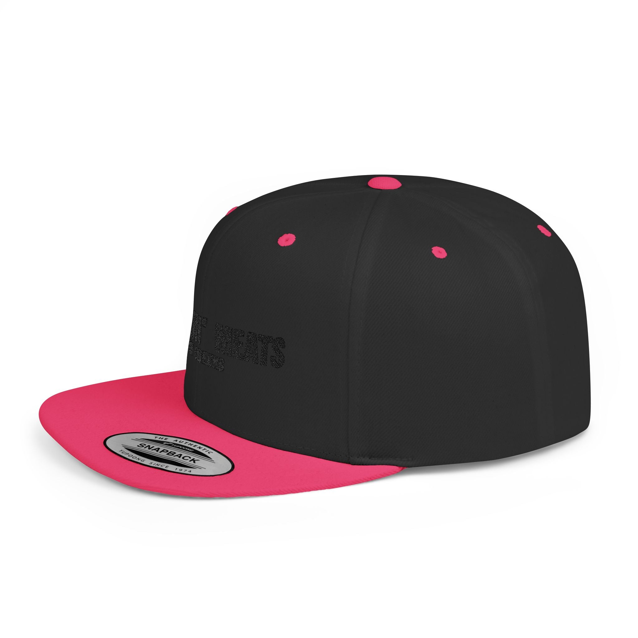 Snapback Hat — "Smokin' Meats and Clappin' Cheeks" BBQ Grill Cap