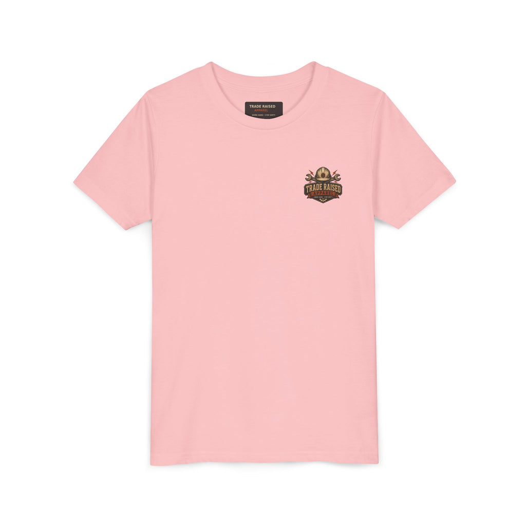 Youth Tee — "Feral & Free" Patriotic Possum Kids' Short Sleeve T-Shirt