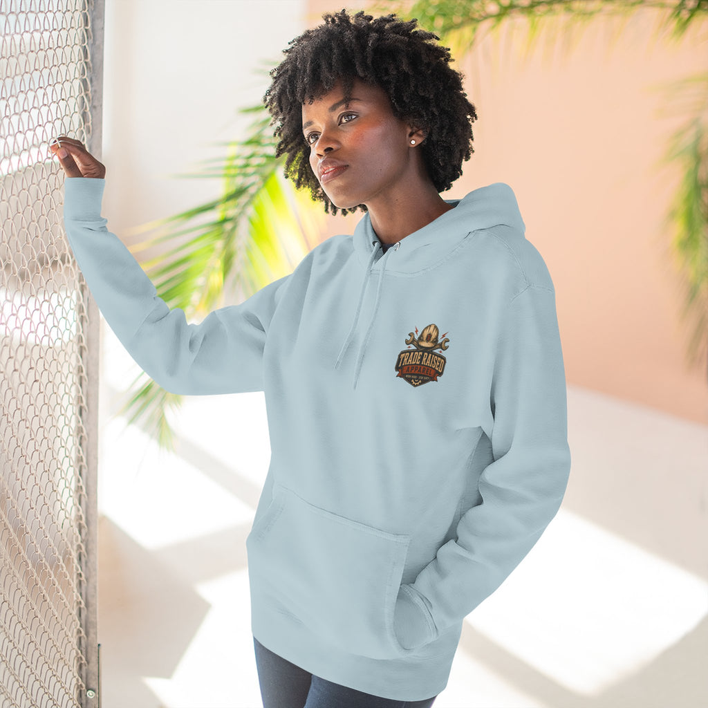 Blue Collar Degenerate Hoodie – 'Degenerate' Workwear Fleece Pullover