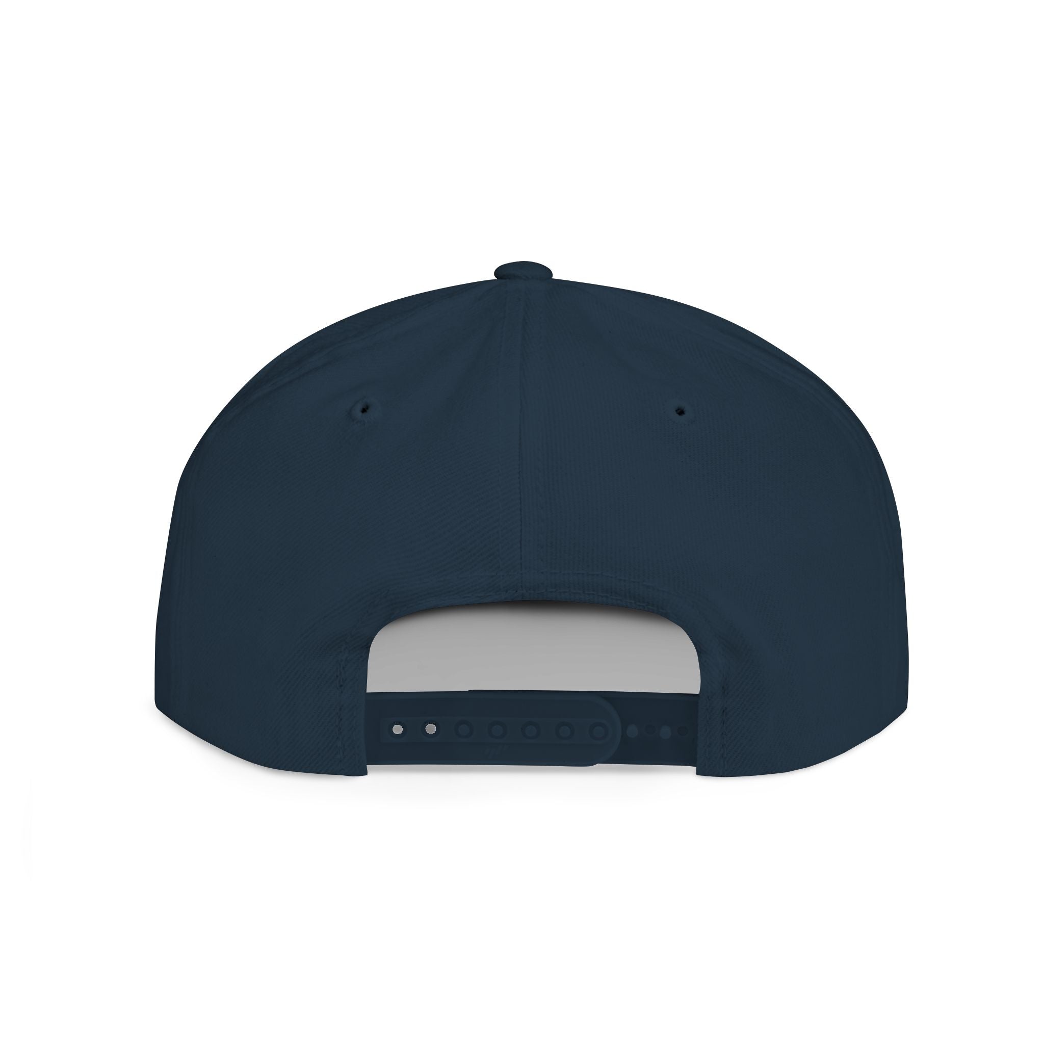 Flat Bill Snapback Hat — "Trade Raised" Logo Cap