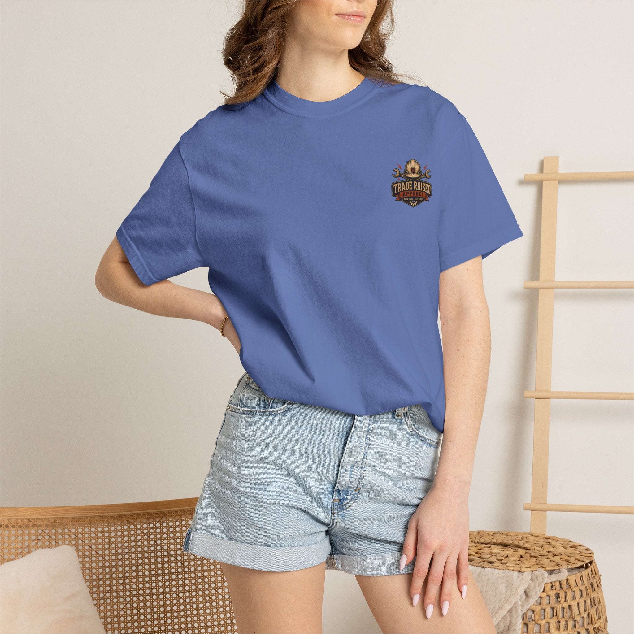 Off Grid Mountains T-Shirt — "Off Grid: My Favorite Coworkers Are Mountains" Adventure Tee