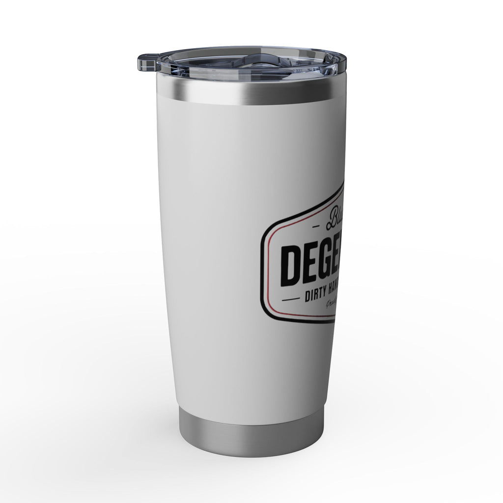 Degenerate Blue Collar Insulated Tumbler — 20oz Stainless Travel Cup