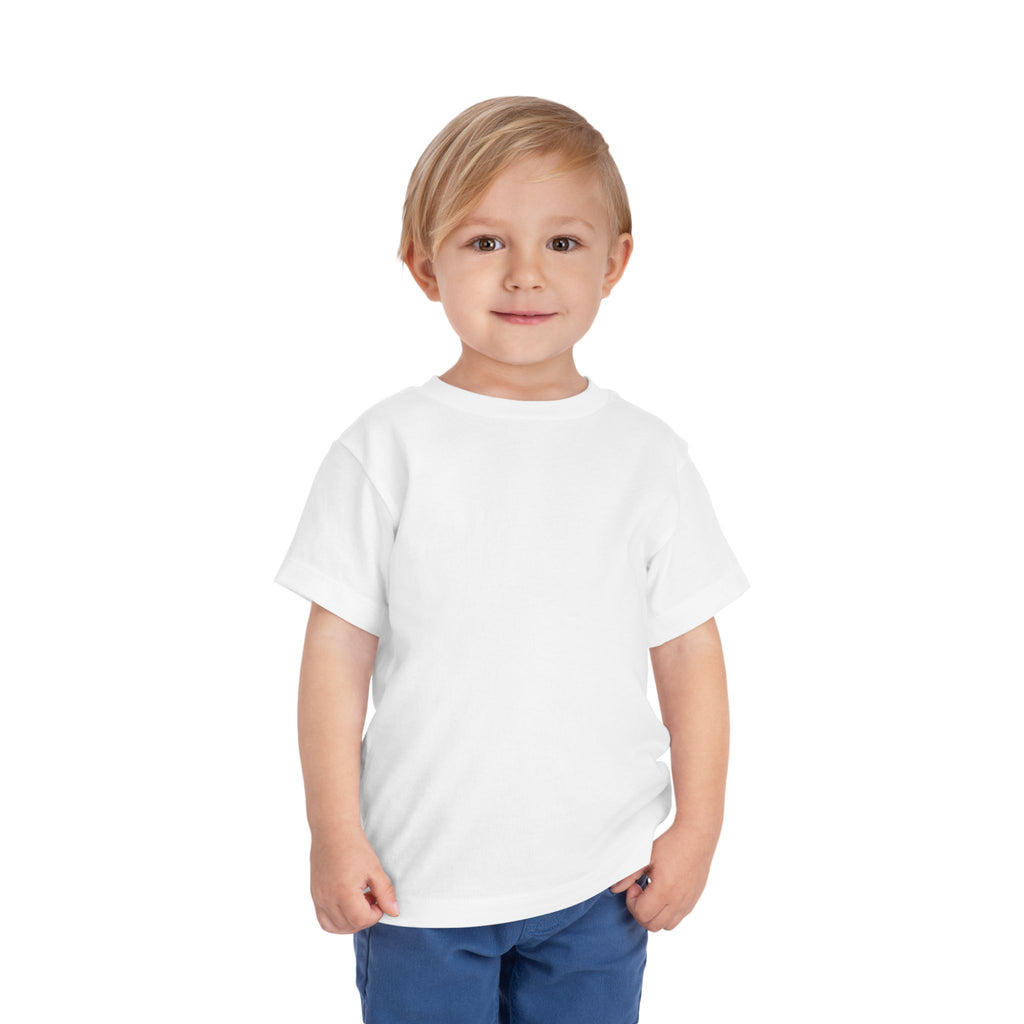 Toddler Tee — "Feral & Free" Raccoon 4th of July Patriotic Shirt