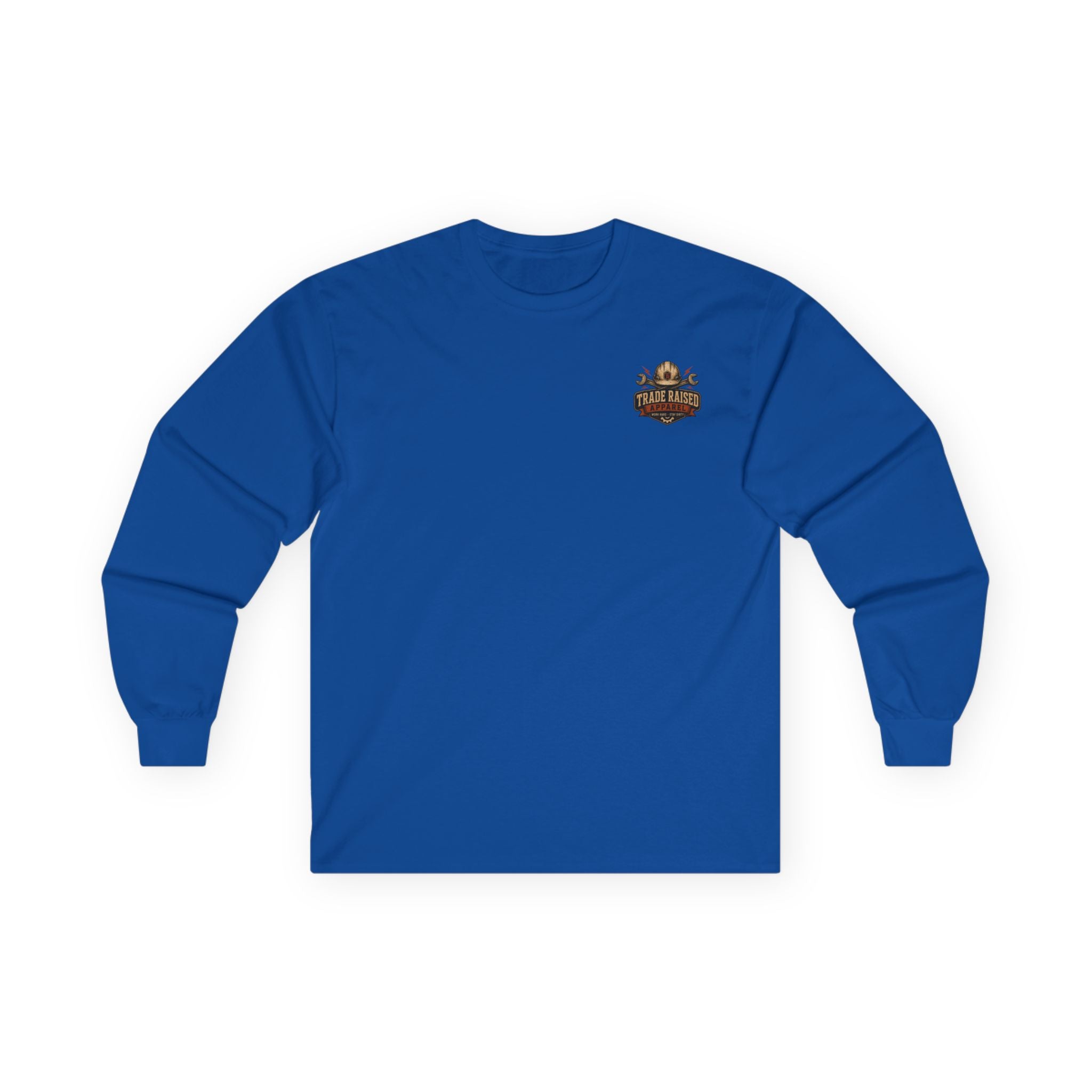 Dirt Hustle Long Sleeve Tee — No Days Off Construction Work Shirt