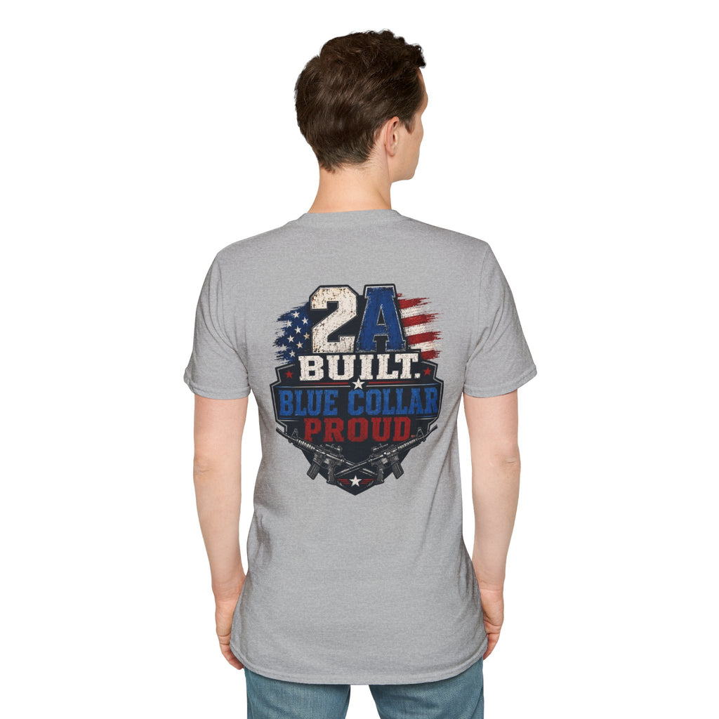T-Shirt — "Trade Raised" 2A Built