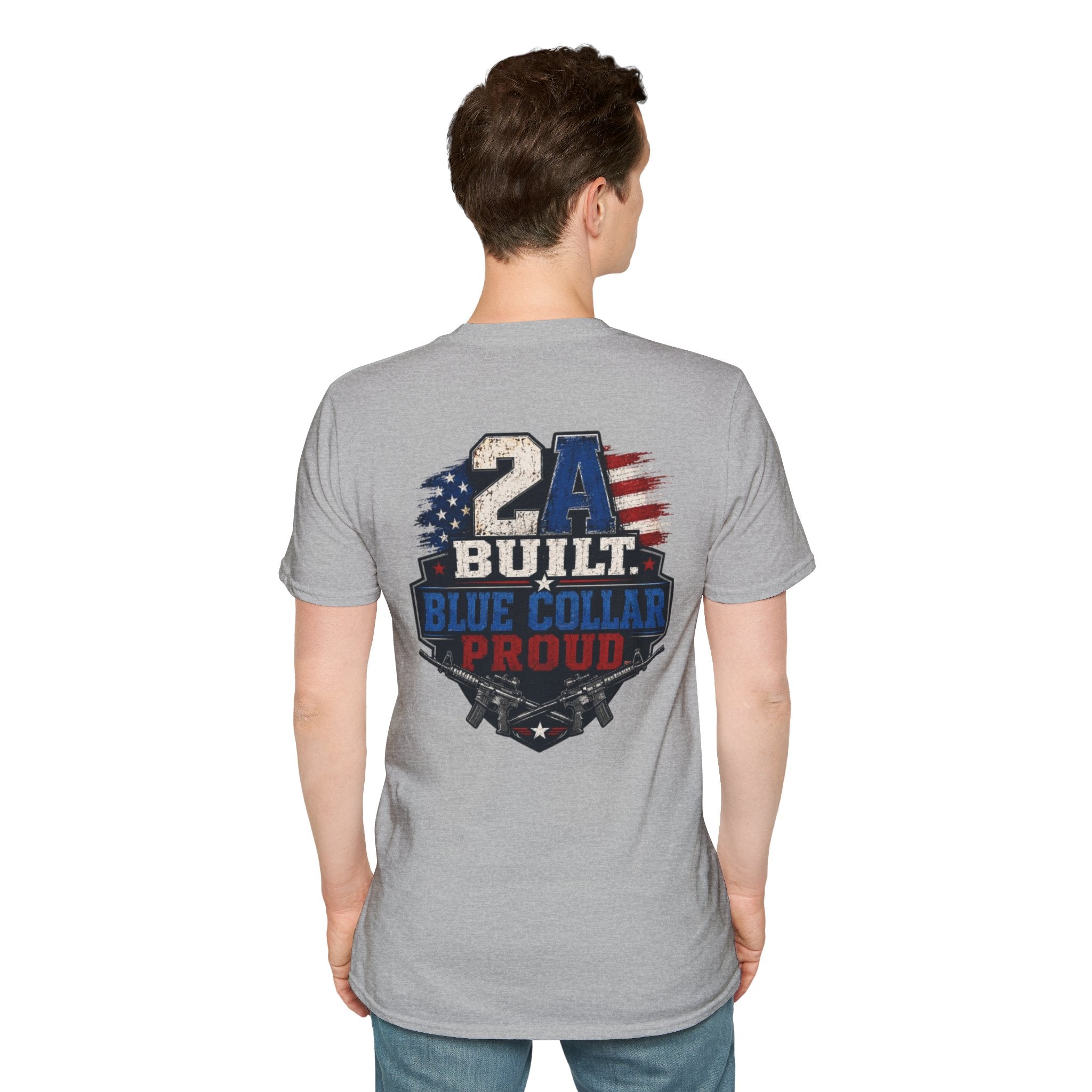 T-Shirt — "Trade Raised" 2A Built