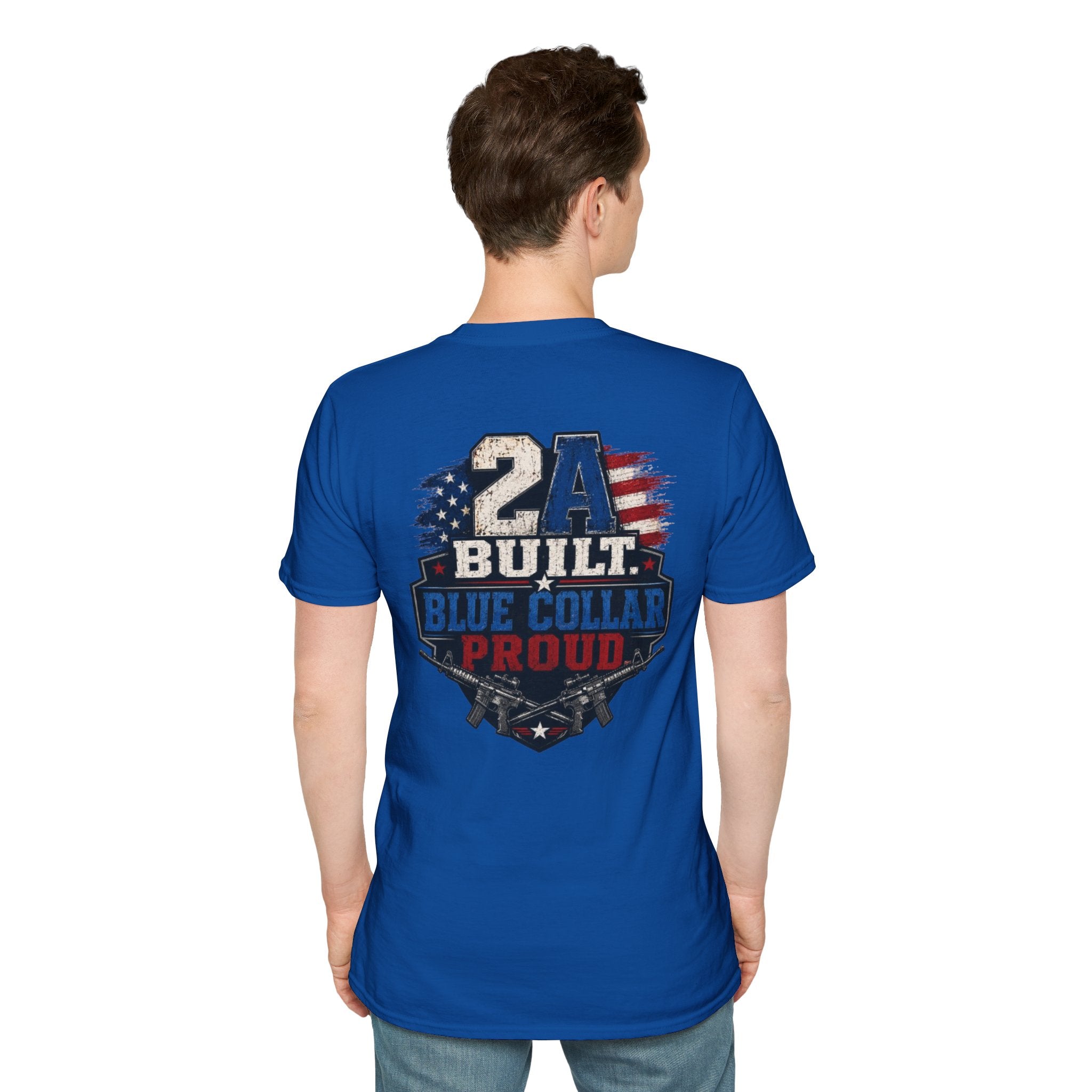 T-Shirt — "Trade Raised" 2A Built