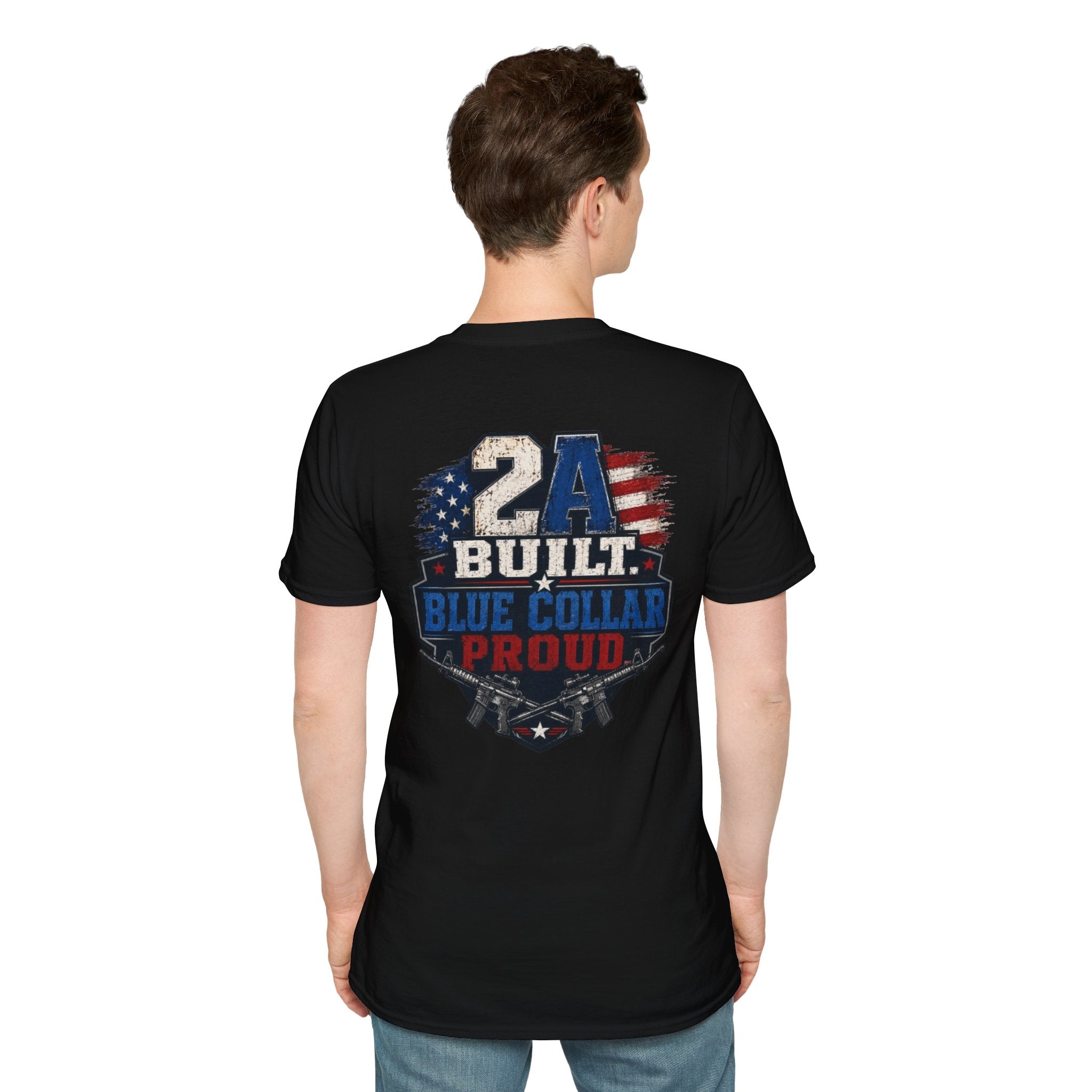 T-Shirt — "Trade Raised" 2A Built