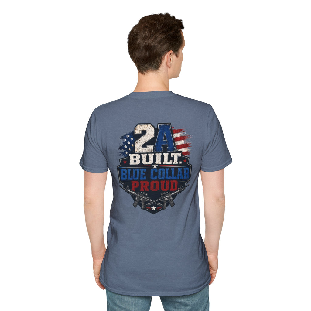 T-Shirt — "Trade Raised" 2A Built