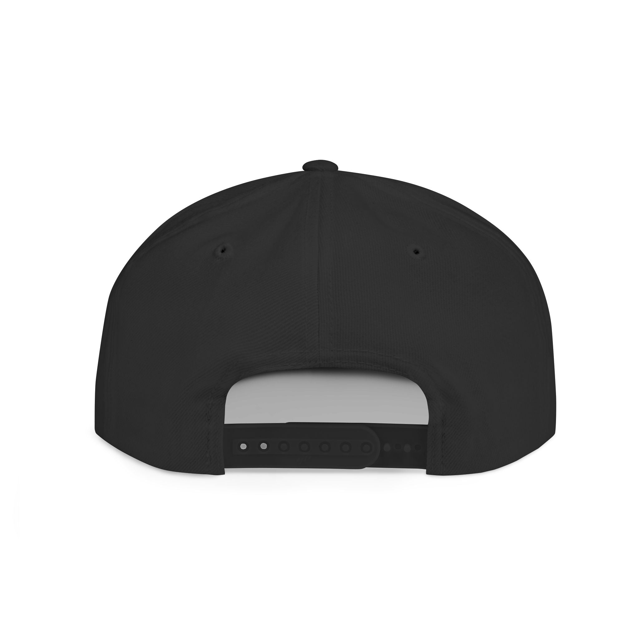 Flat Bill Snapback Hat — "Trade Raised" Logo Cap
