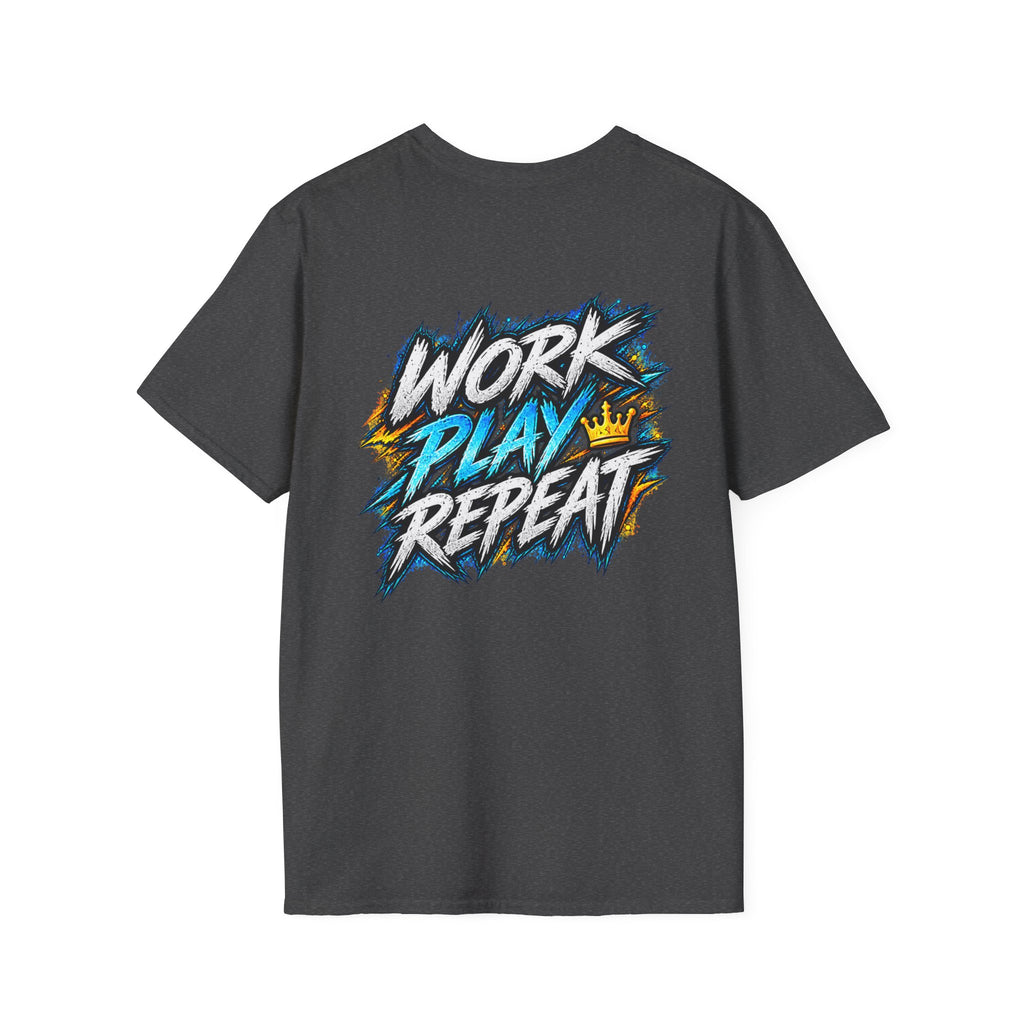 Work Play Repeat T-Shirt —  Graphic Tee