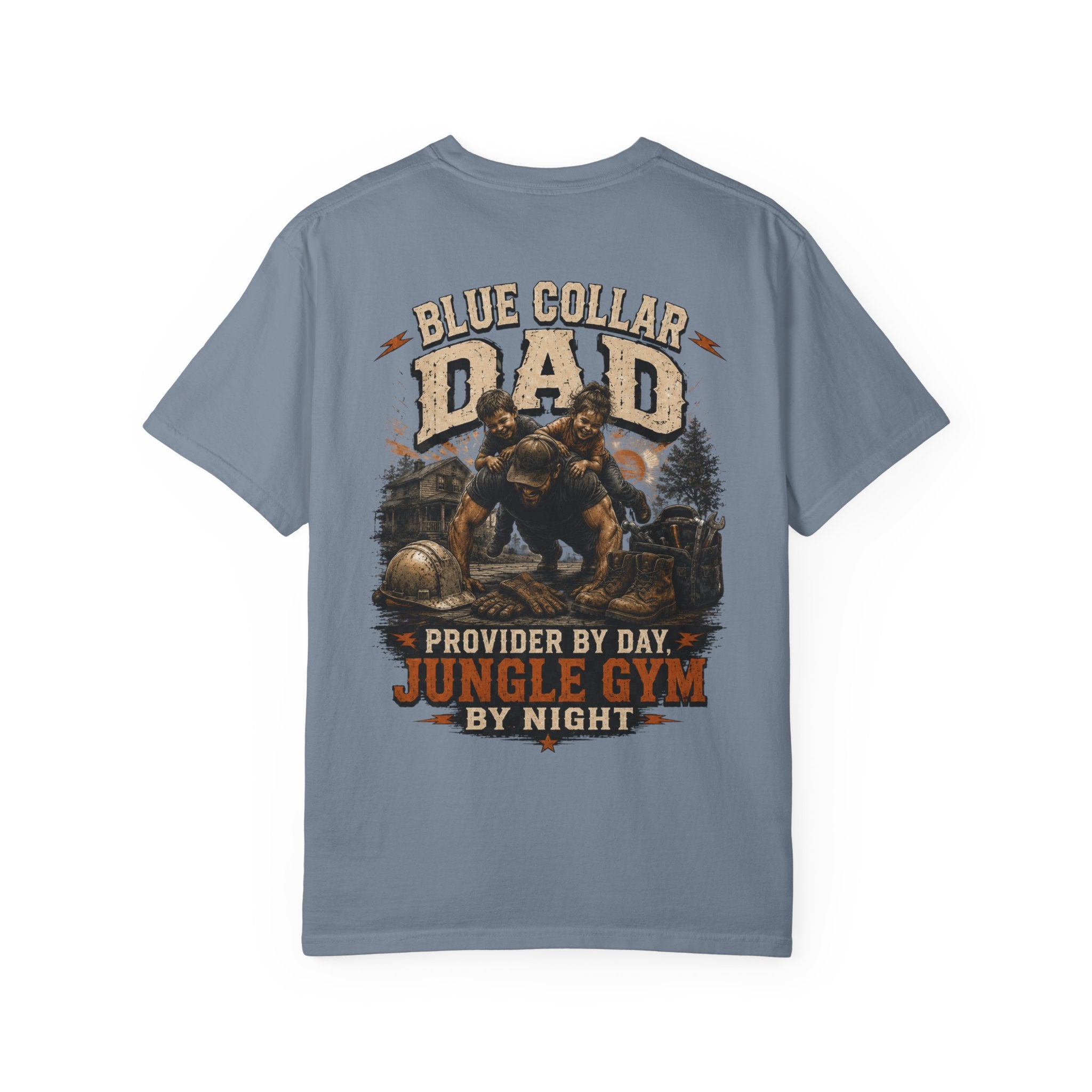 Blue Collar Dad T-shirt