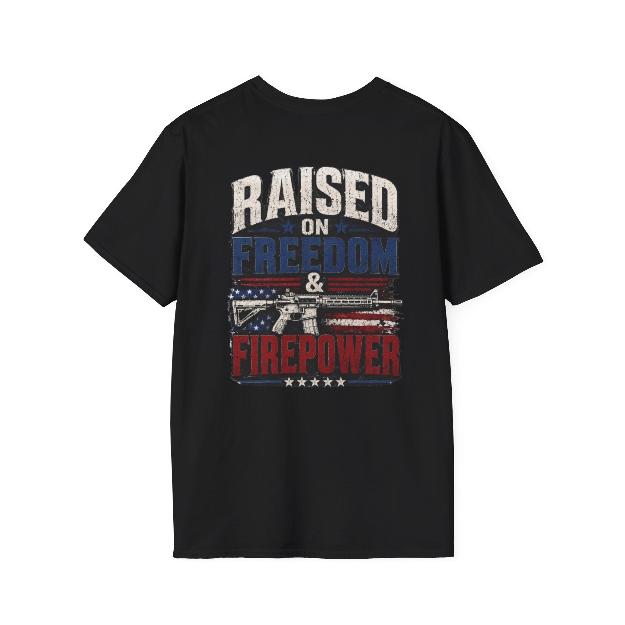 T-Shirt Raised on freedom