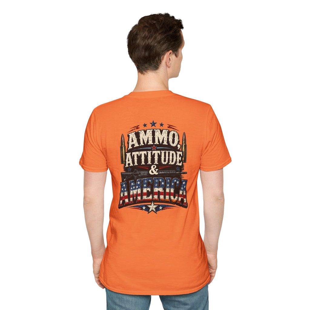 T-Shirt — Ammo, attitude and America